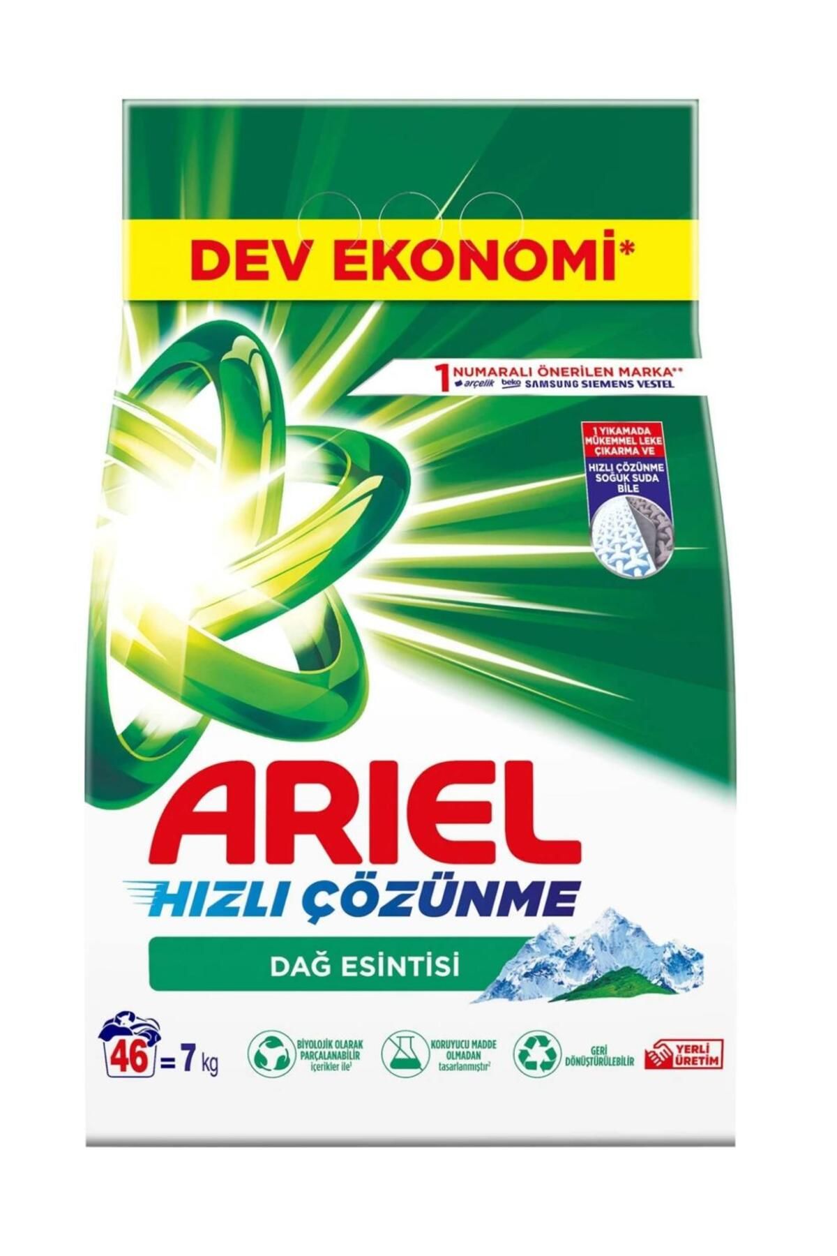 Ariel 7 KG BEYAZLAR için HIZLI ÇÖZÜNME ve DAĞ ESİNTİSİ