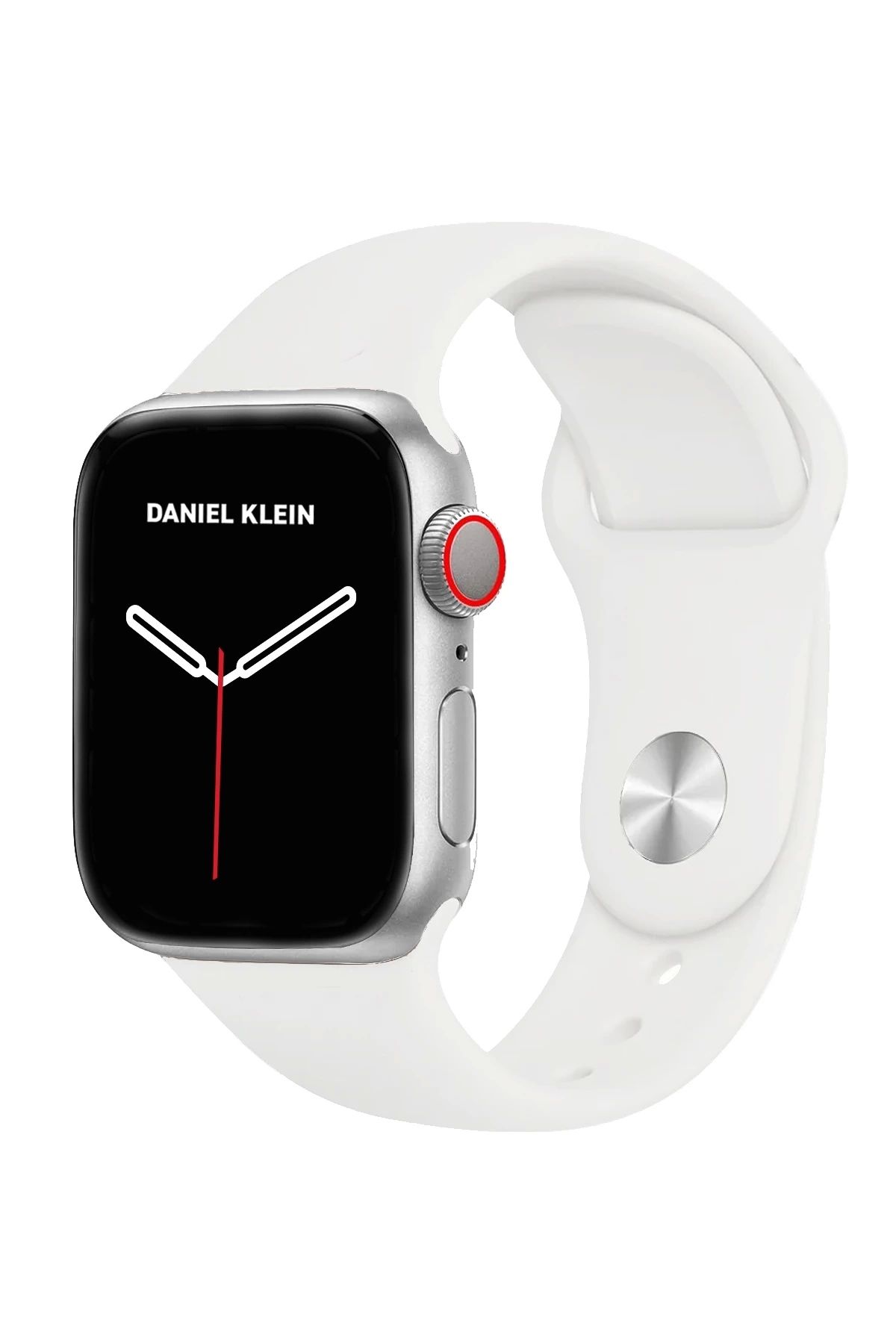 Daniel Klein 1.5" - 2" Smart Watch Sesli Görüşme Özellikli Akıllı Saat DKS8-01 Gümüş-Beyaz 45 mm 2 Yıl Gümüş Güm