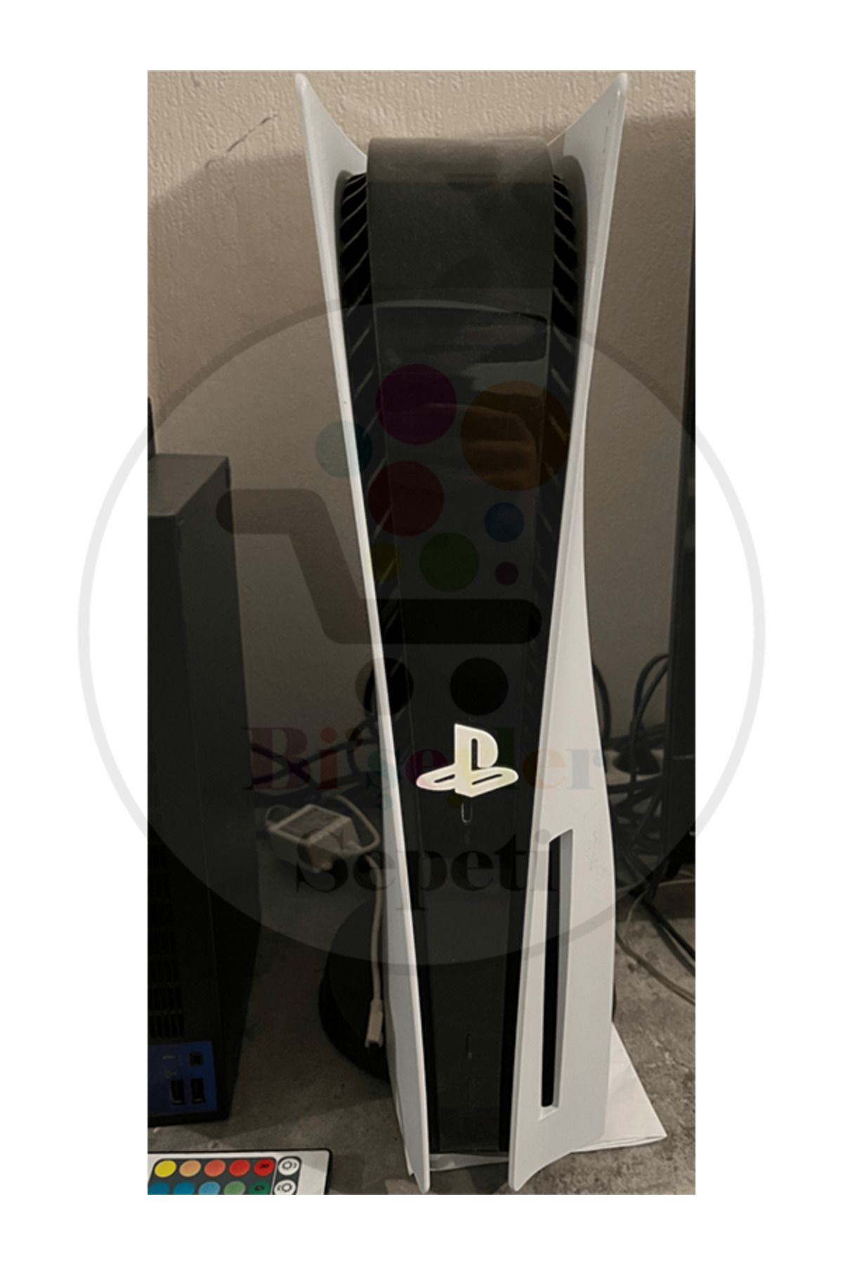 Bi'şeyler Sepeti PS5 - Playstation 5 Uyumlu Dekor Aksesuar Süs PS Logo