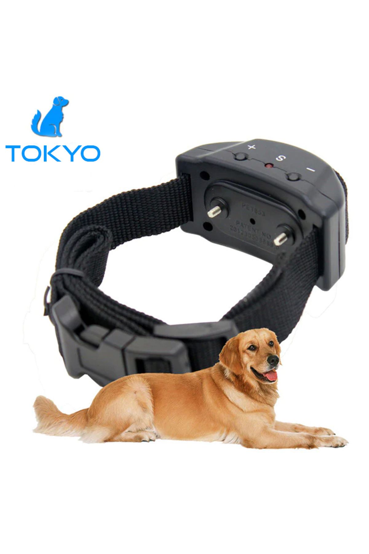 Tokyo Havlama Önleyici Köpek Tasması, 2-50 Kg Için Uygun, Pilli Havlama Tasması, Köpek Eğitim