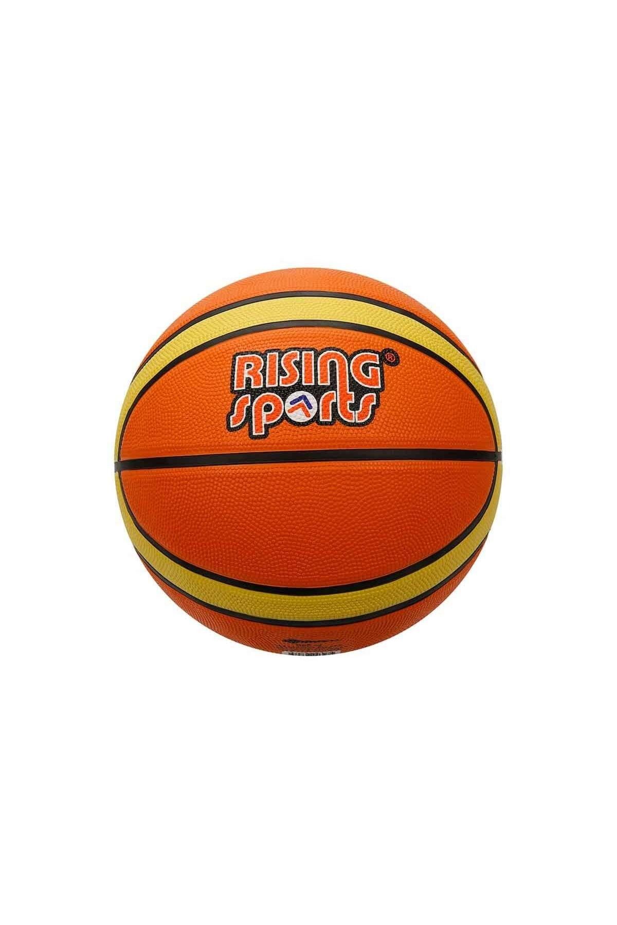 Bubu Basketbol Topu Rising Sports No:7 Turuncu/Sarı