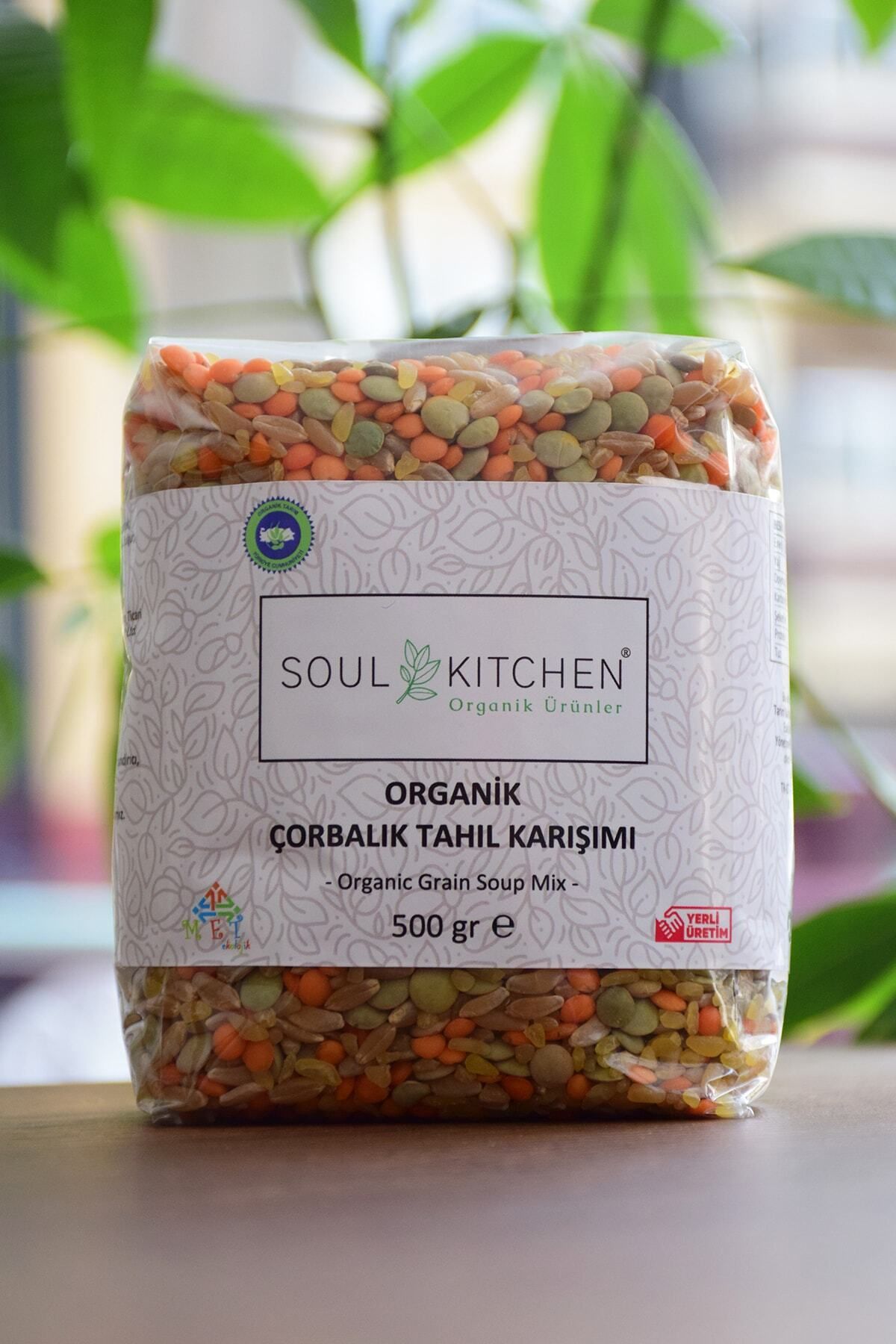 Soul Kitchen Organik Ürünler Organik Çorbalık Tahıl Karışımı 500gr