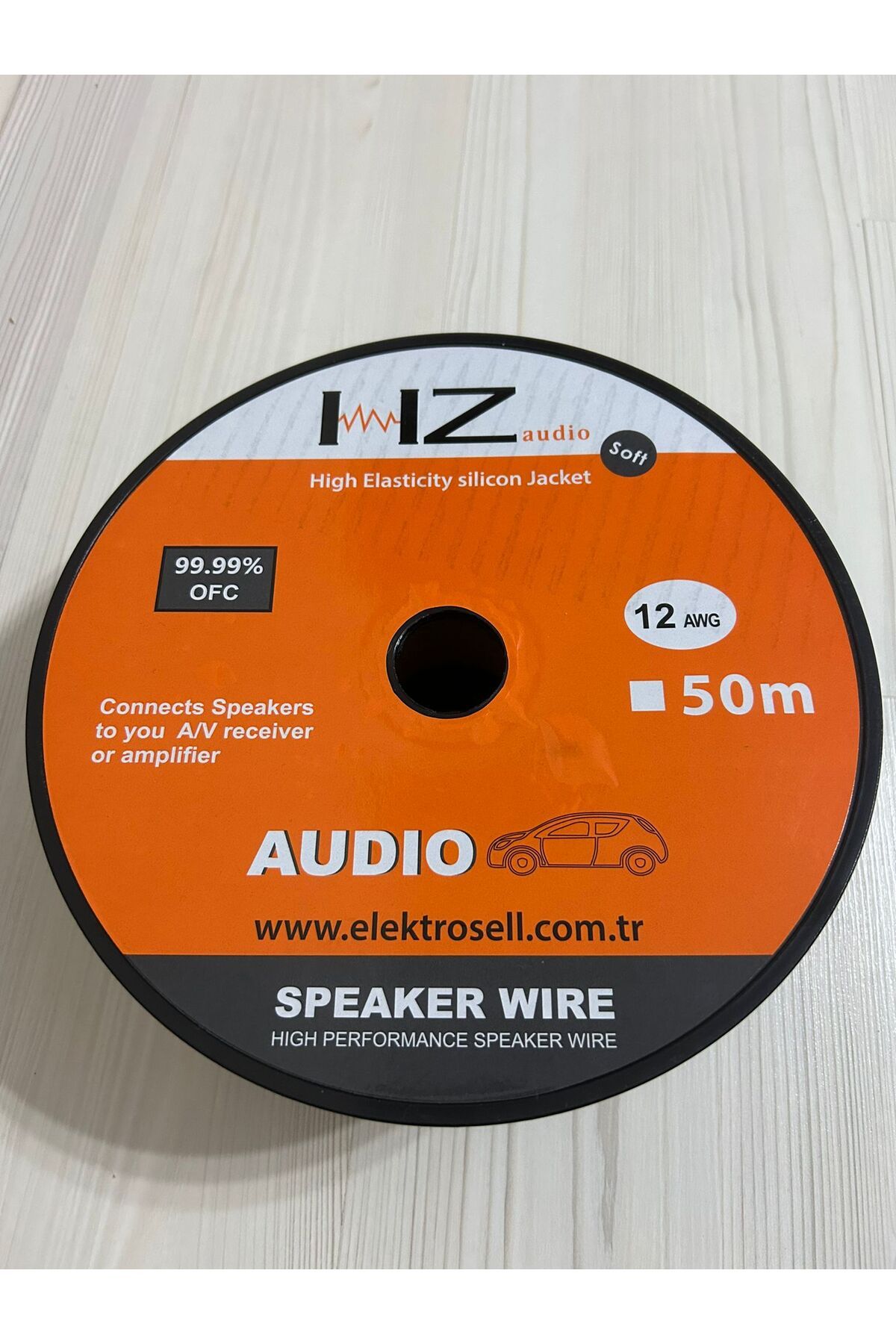 Hertz rms sound hz audio 12 ga %100 bakır ofc kablo