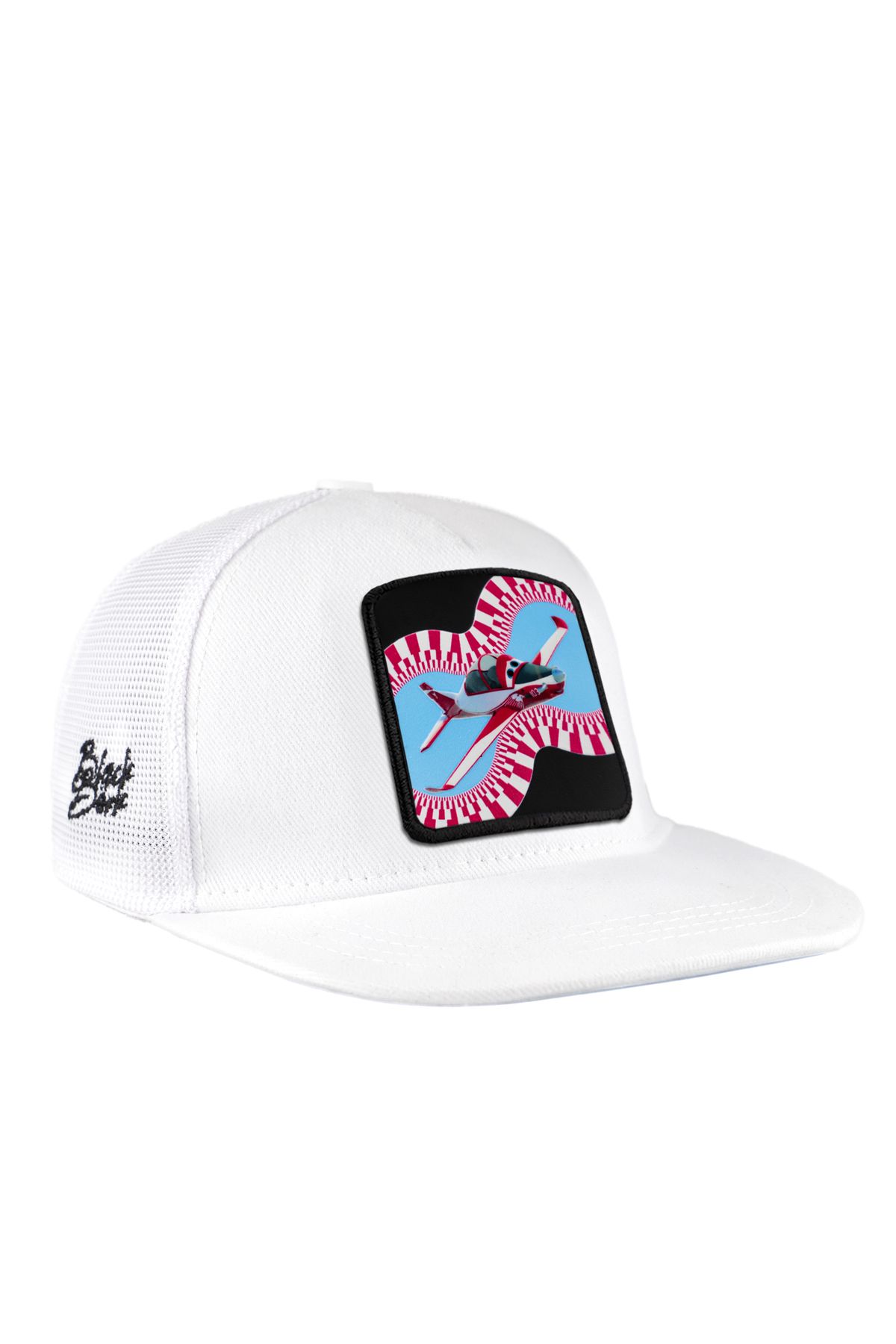 BlackBörk V1 Trucker Hip Hop Kids Akış Hürkuş Lisanlı Beyaz Çocuk Şapka