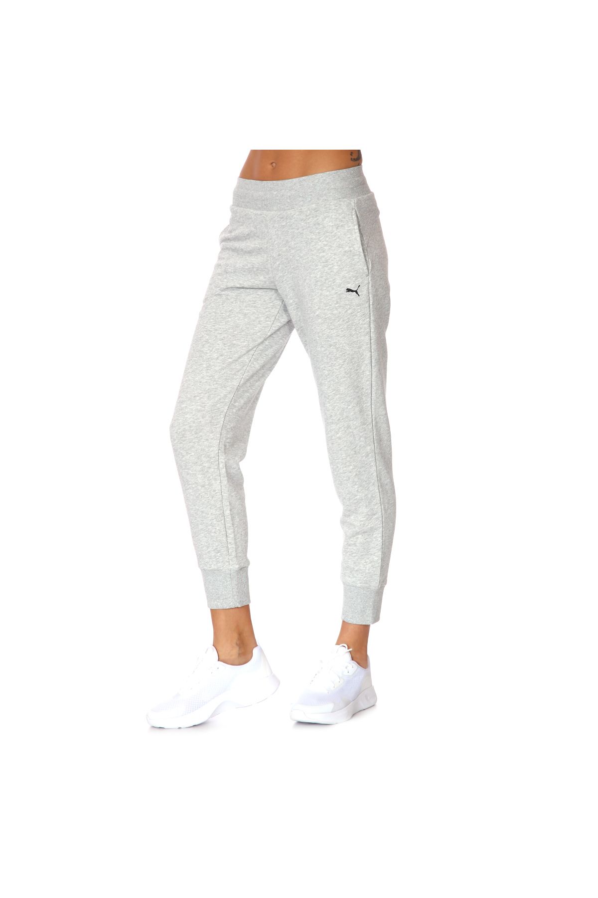 Puma Essential Sweatpants Kadın Gri Günlük Stil Eşofman Altı 58684254