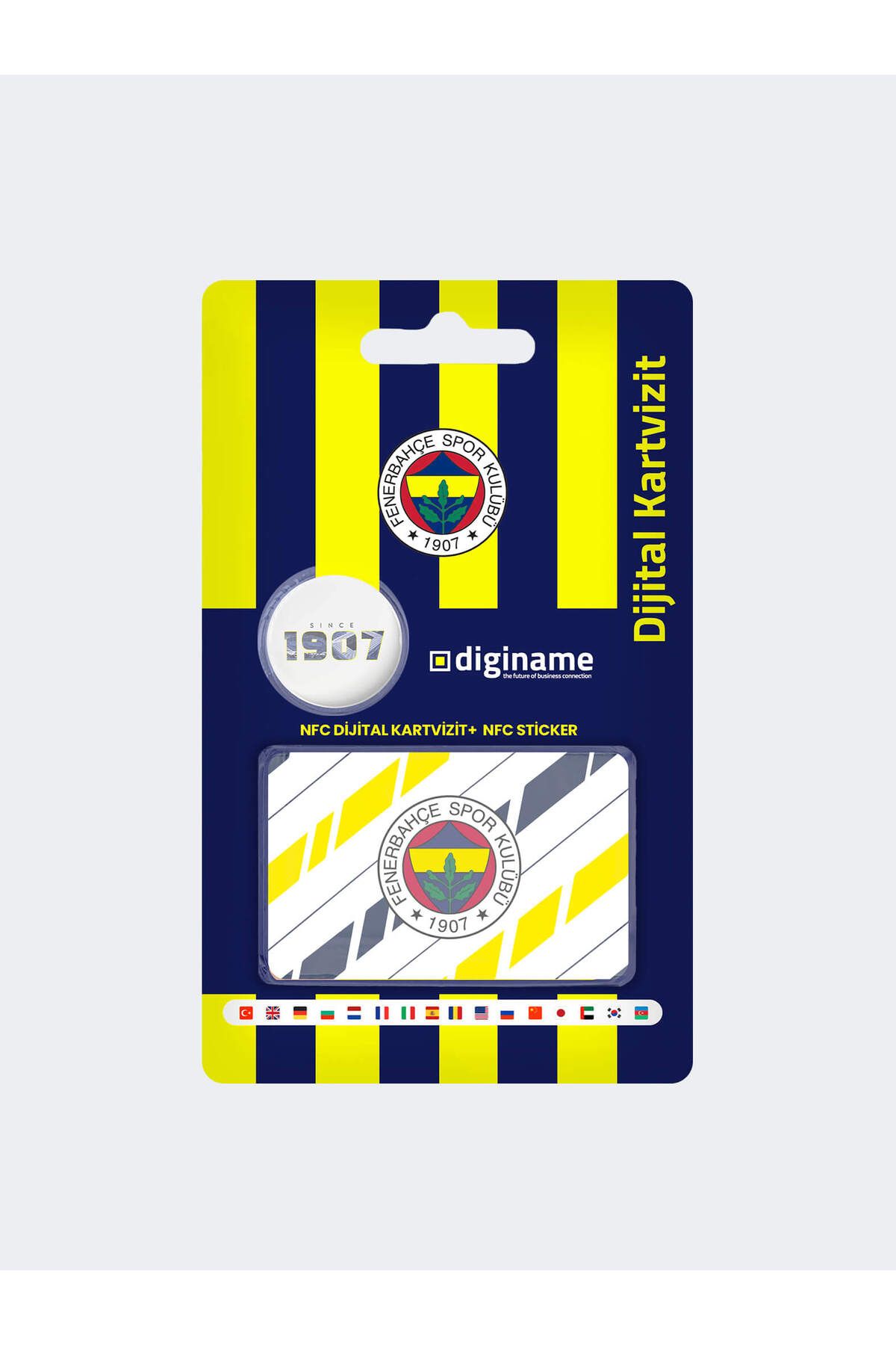 Fenerbahçe FB DIJITAL KARTVIZIT İKILI NFC QR TEK