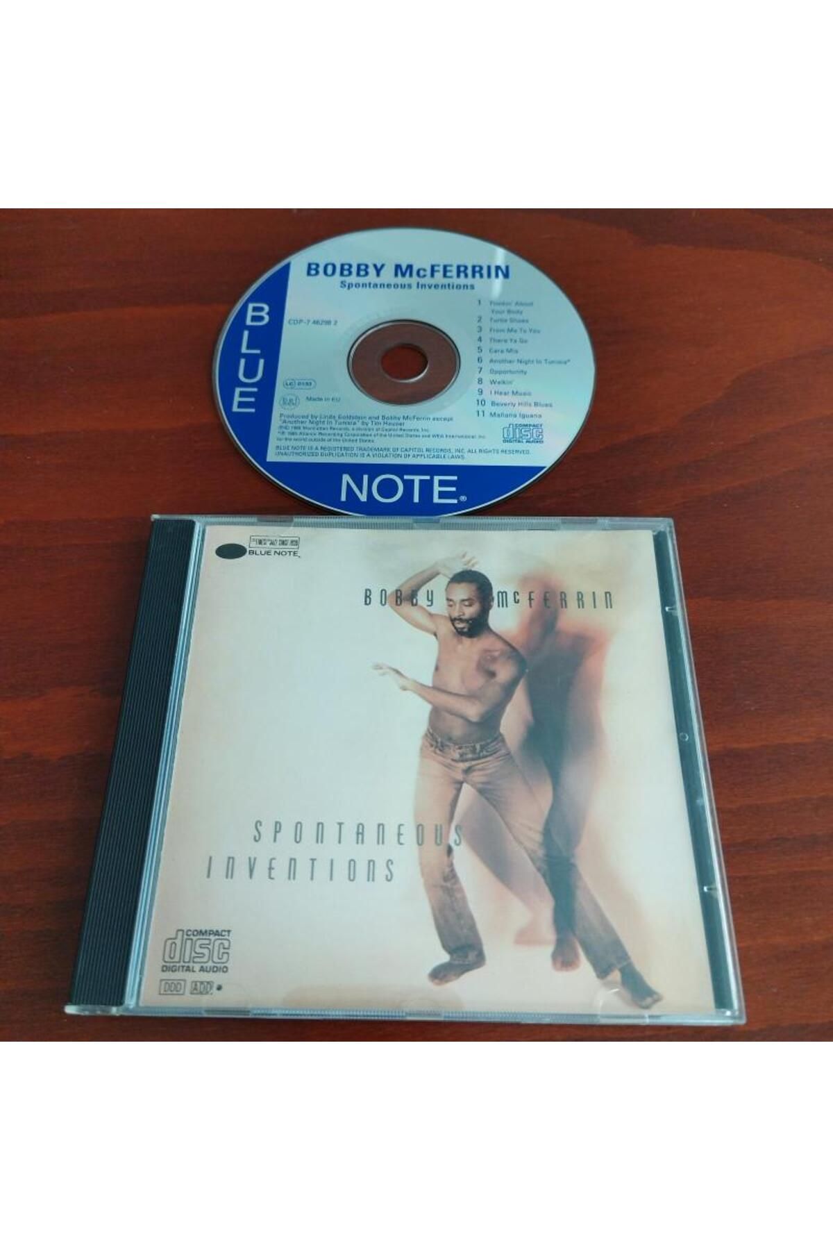 CD Bobby McFerrin – Spontaneous Inventions - 1986  Avrupa Basım -  2. El CD Albüm