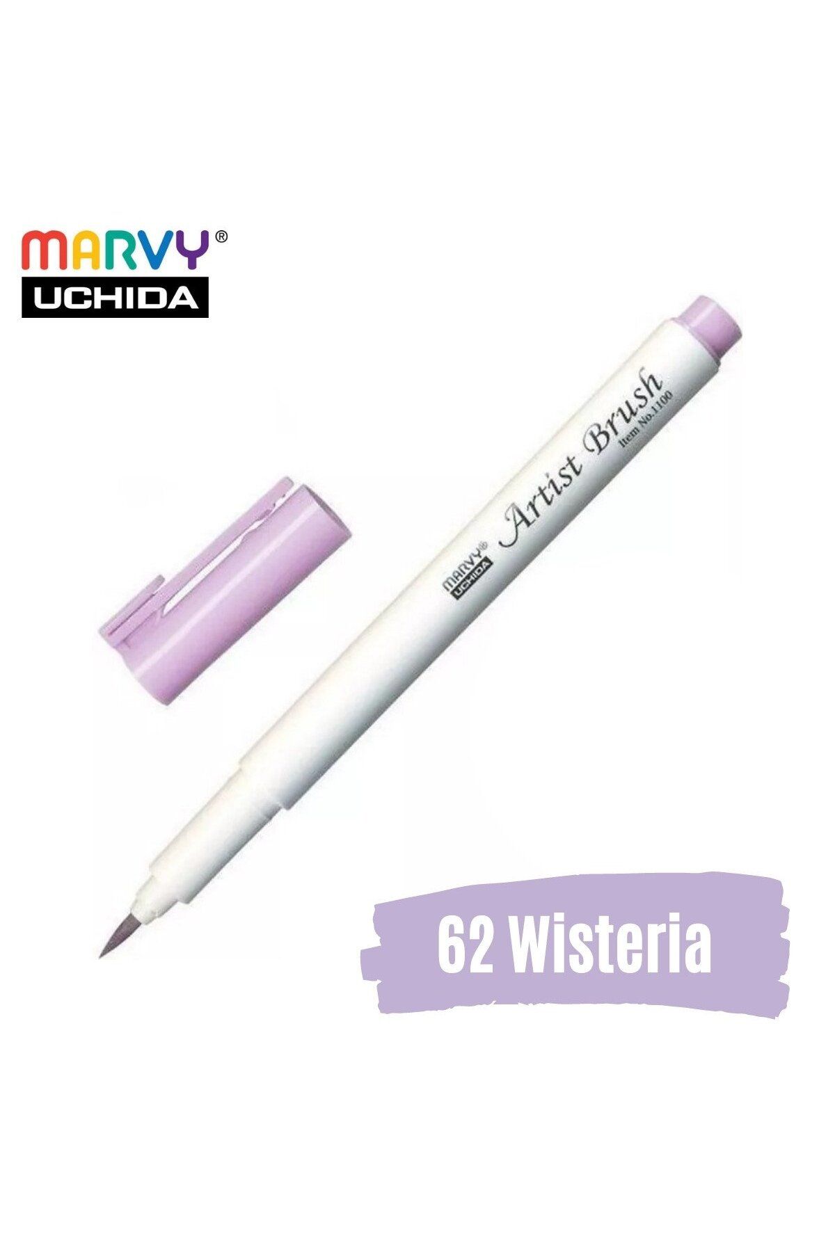 Marvy Artist Brush Pen 1100 Firça Uçlu Kalem 62 Wisteria