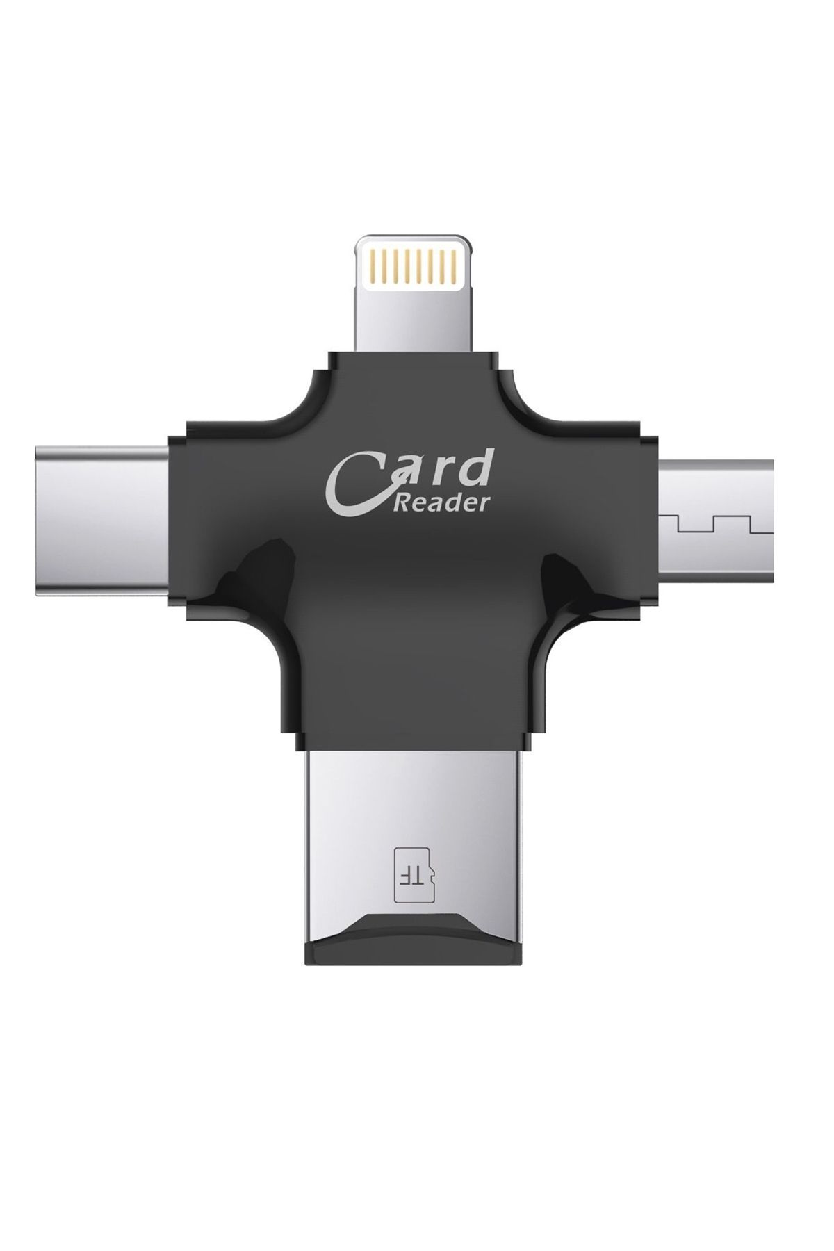 ThenTech 4 in 1 Type-c Akıllı Telefon Kamera Uyumlu Lightning Micro USB Kart Okuyucu