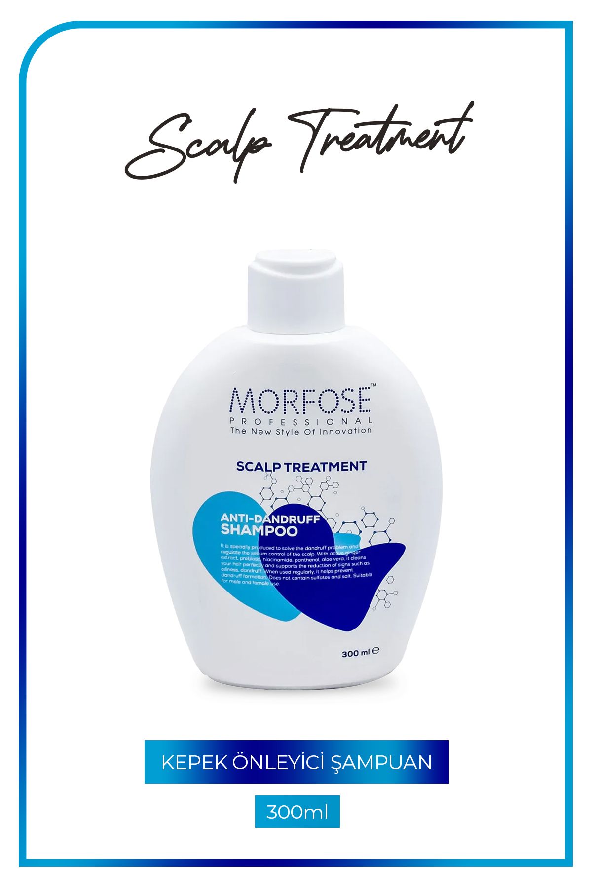 Morfose Scalp Treatment Zencefil Özlü Kepek Önleyici Şampuan 300 Ml