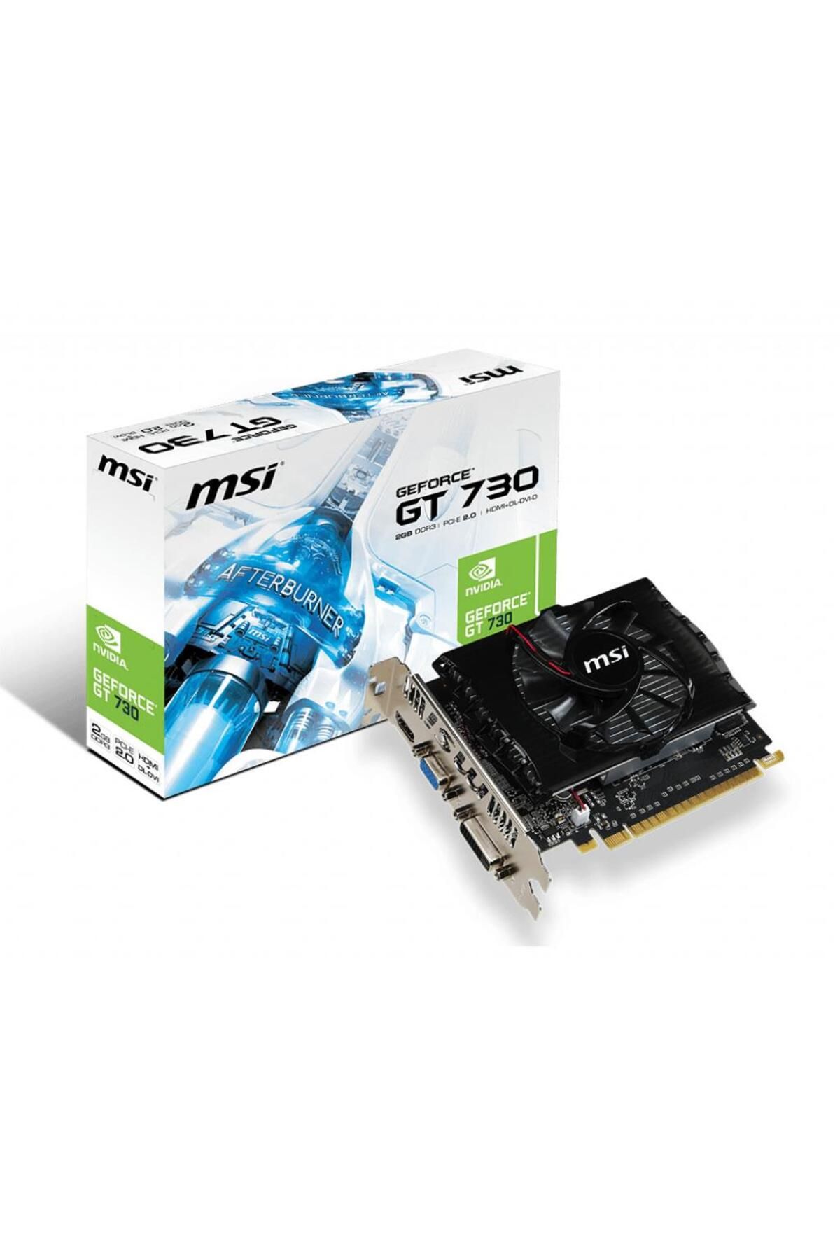 MSI Geforce N730-2gd3v2 2gb 128bit Ddr3 Hdmı/dvı/vga Pcı 2.0 Ekran Kartı