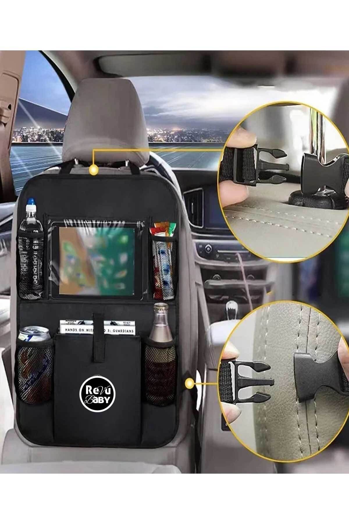 RevuBaby Araç Koltuk Arkası Organizer Tablet Telefon Tutucu Araba Içi Düzenleyici Oto Koltuk Tutucu