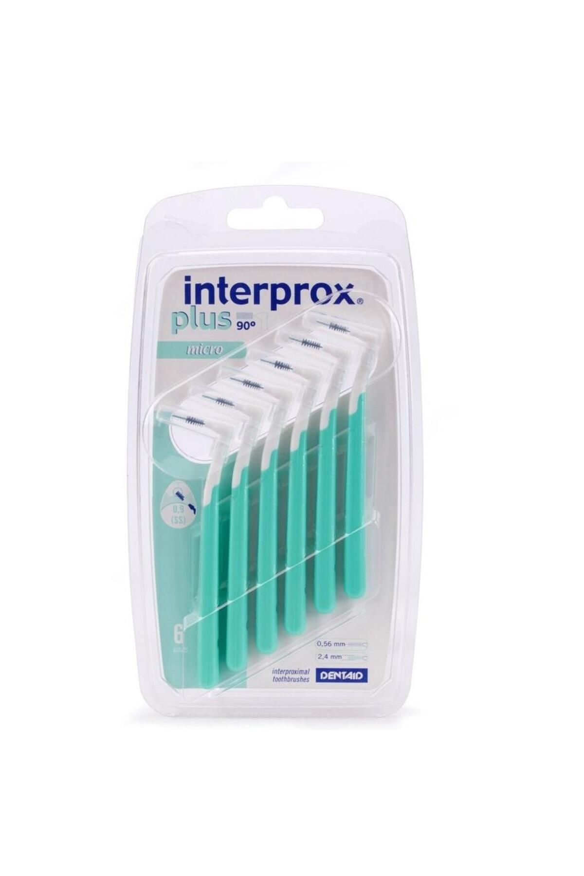 İnterprox Interprox Plus Micro 0.9mm Arayüz Fırçası 6 Adet Yeşil