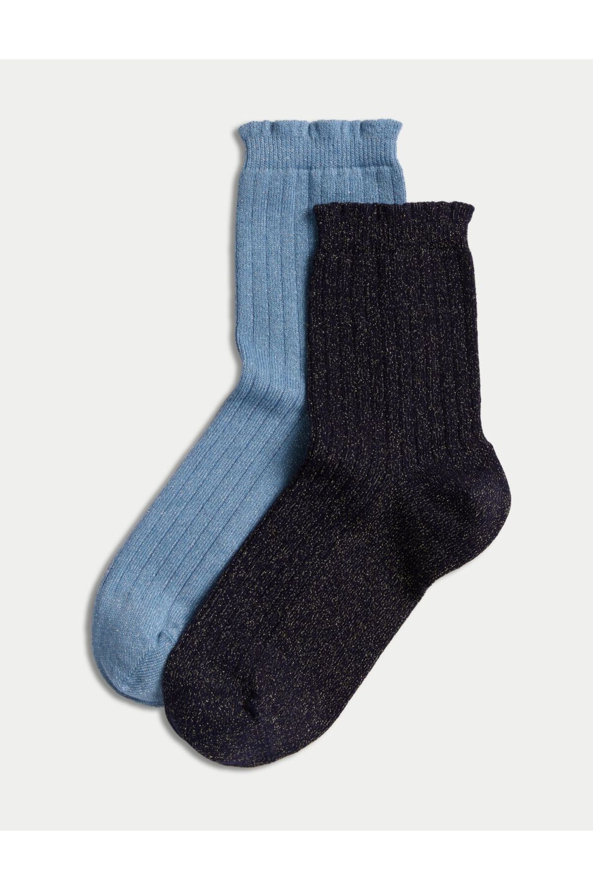 Marks & Spencer 2'li Sim Detaylı Çorap Seti