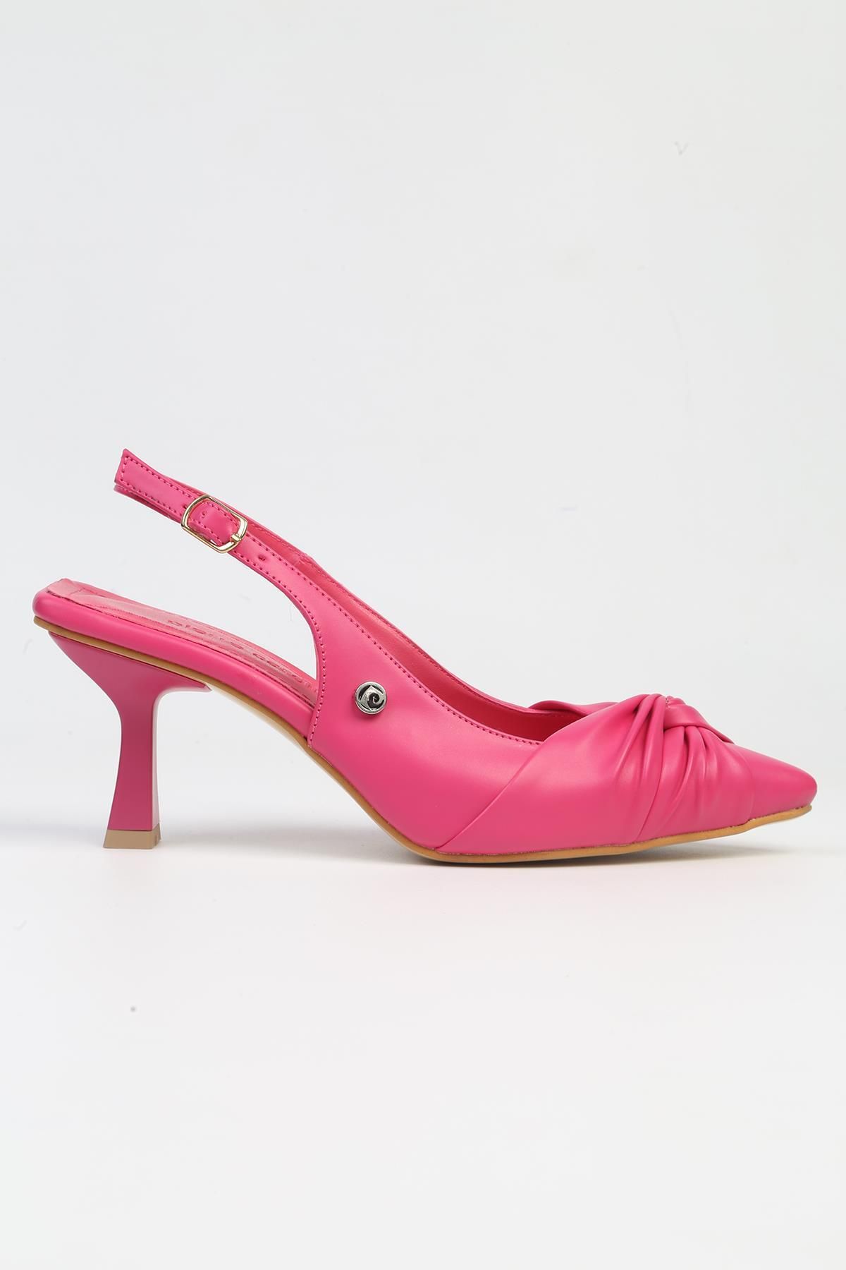 Pierre Cardin ® | PC-53111- 3592 Fusya Cilt-Kadın Topuklu Ayakkabı