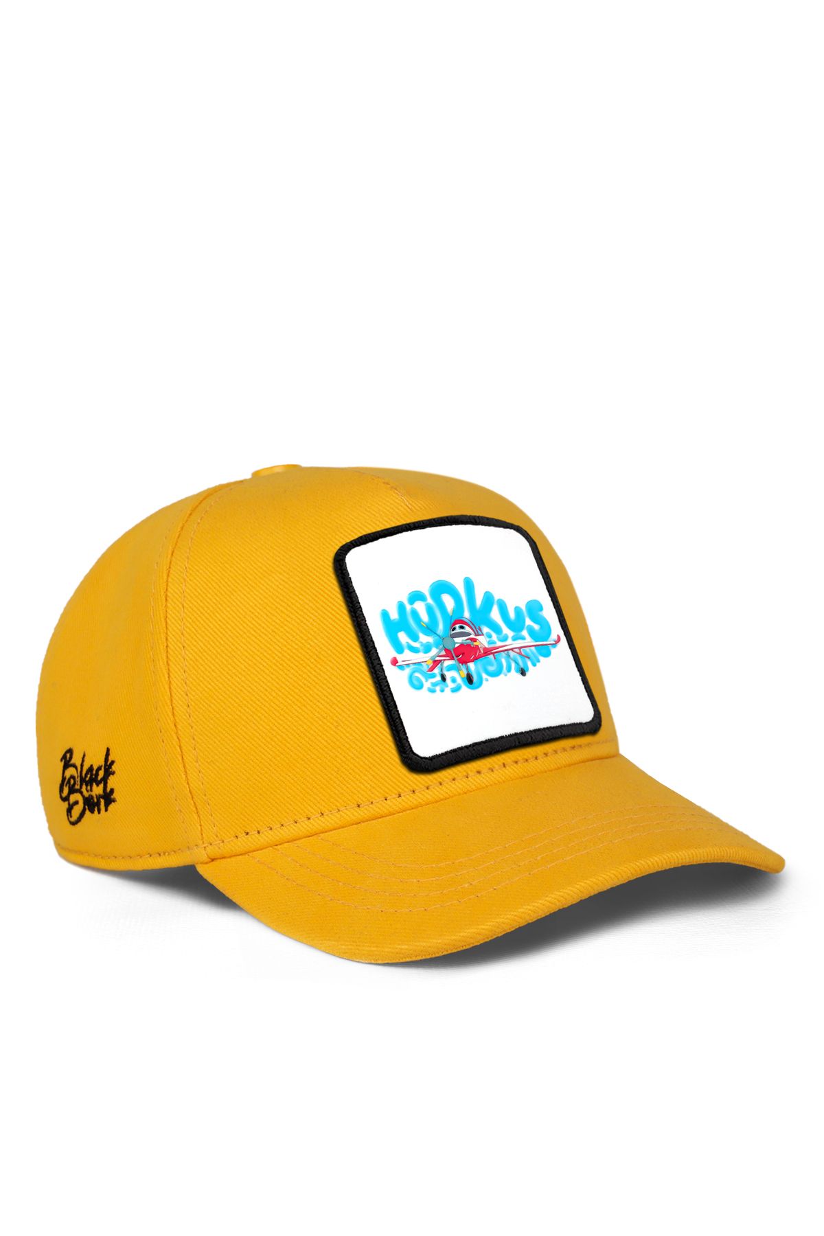 BlackBörk V1 Baseball Bulutların Arasında Hürkuş Lisanlı Sarı Çocuk Şapka