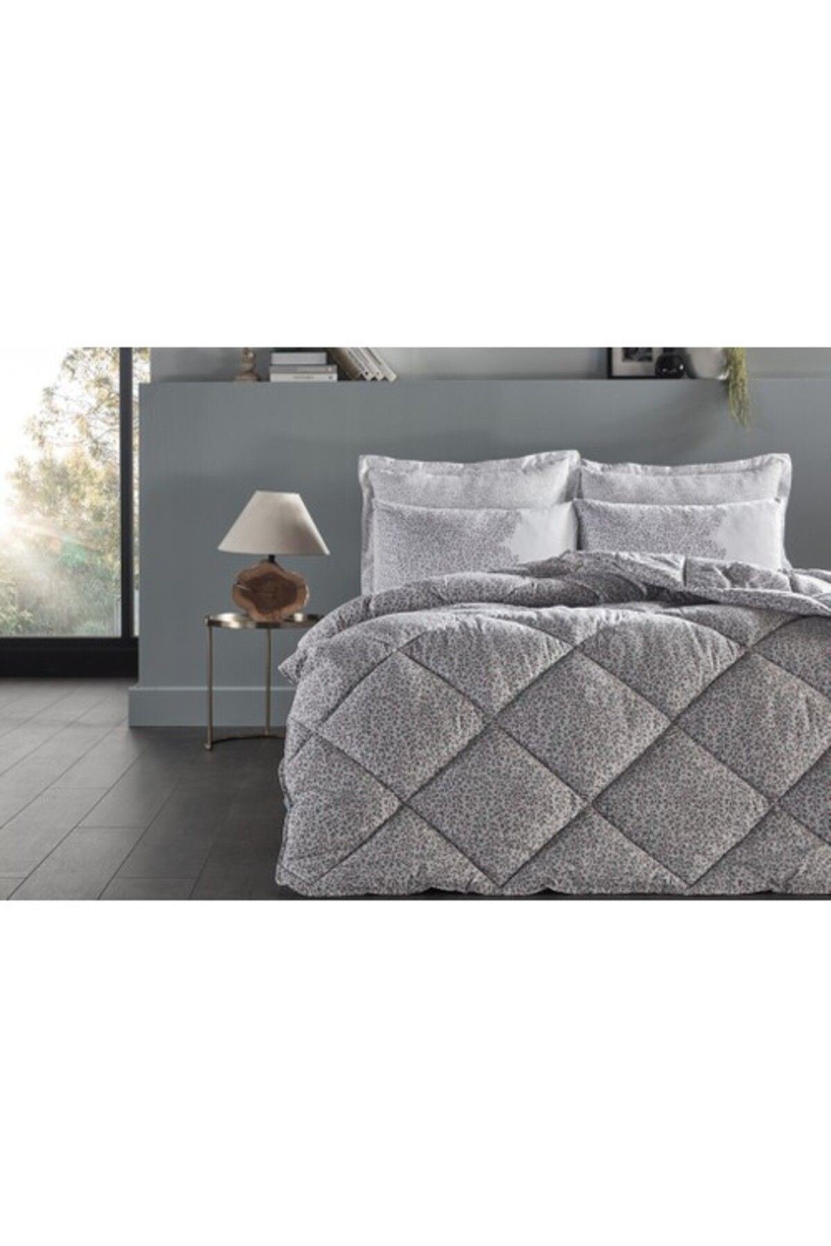 Doqu Home Poly Cotton Çift Kişilik Comforter Uyku Seti Candy