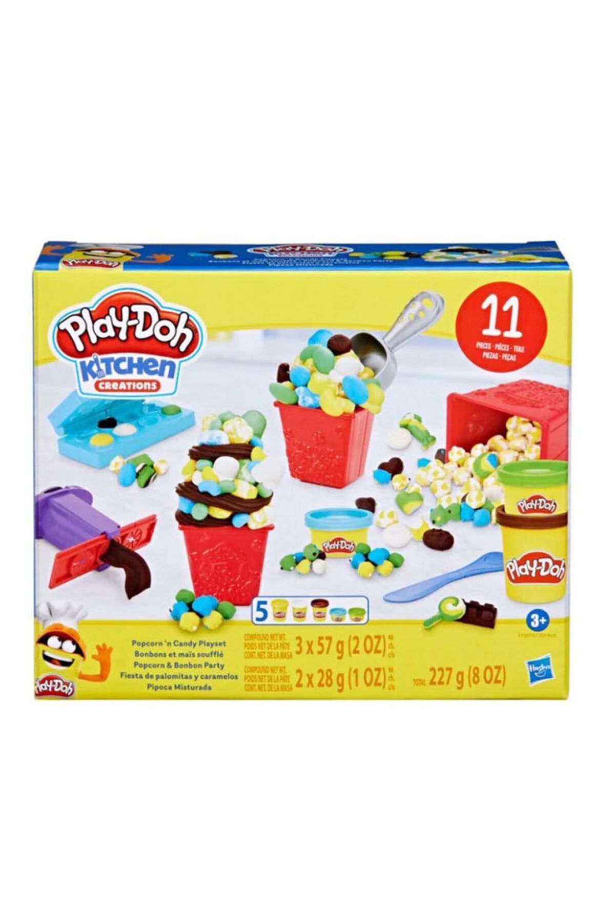 Play Doh Play-Doh Eğlenceli Mutfağım Oyun Seti Popcorn F7397