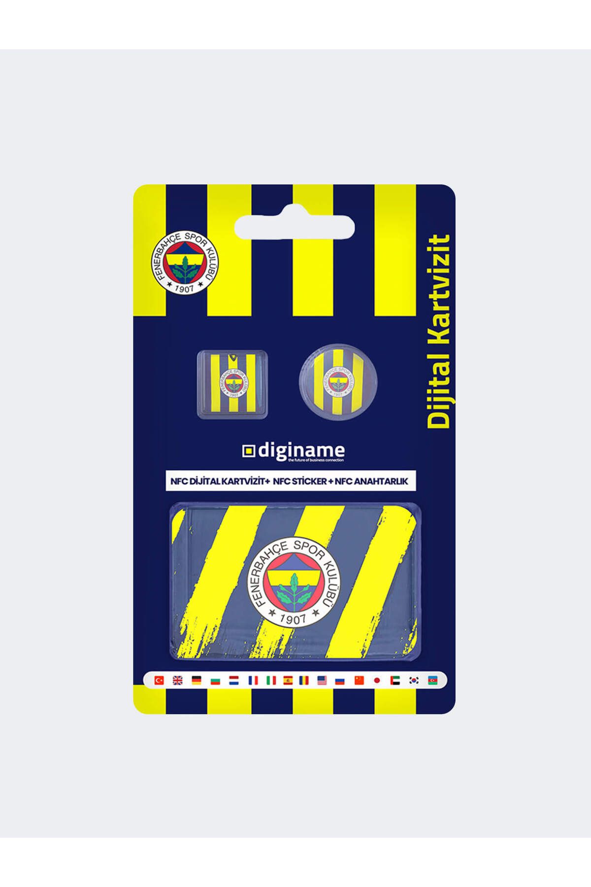 Fenerbahçe FB ÜÇLÜ DIJITAL KARTVIZIT PAKET NFC Q
