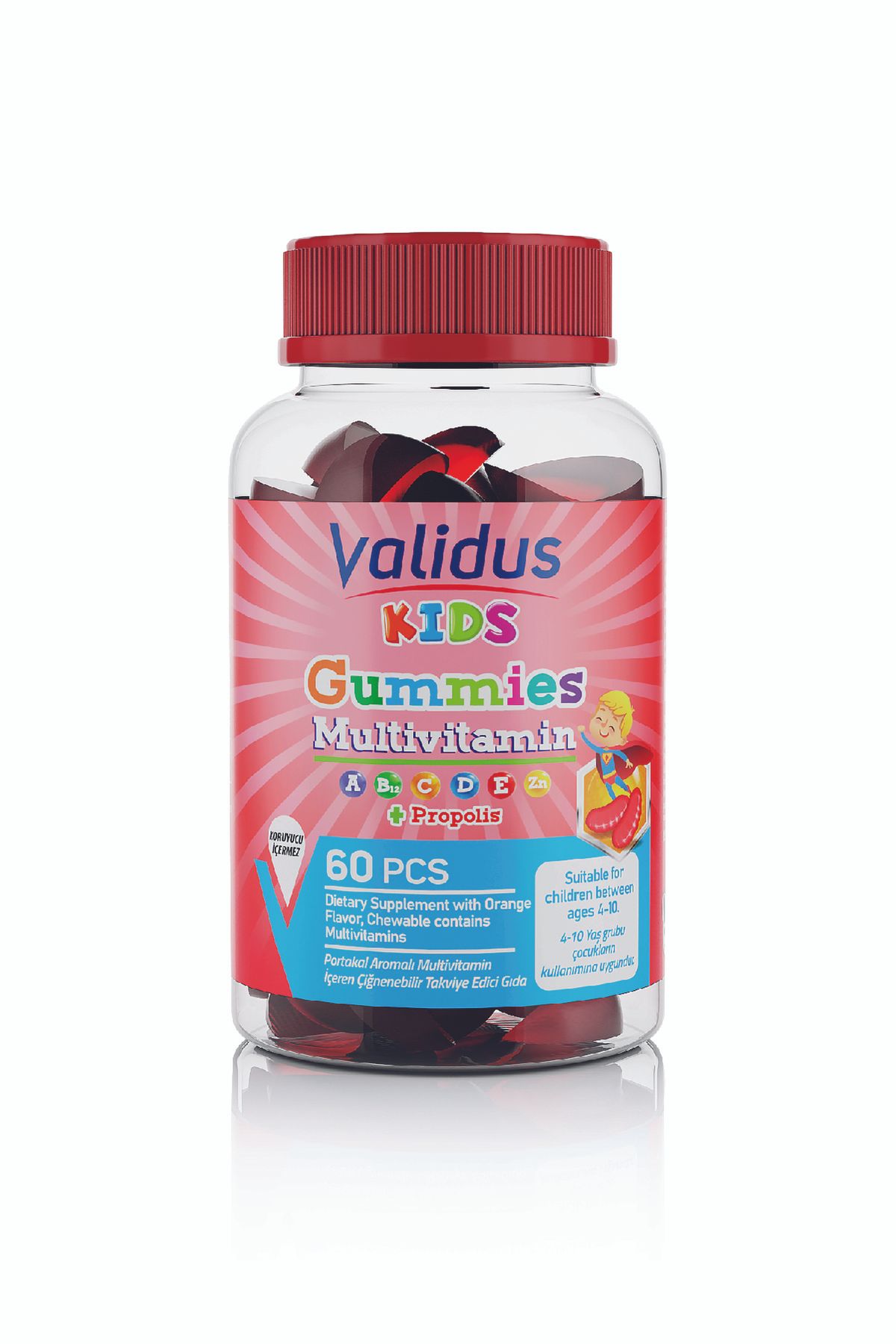 Validus Kids Multivitamin 60 Gummies