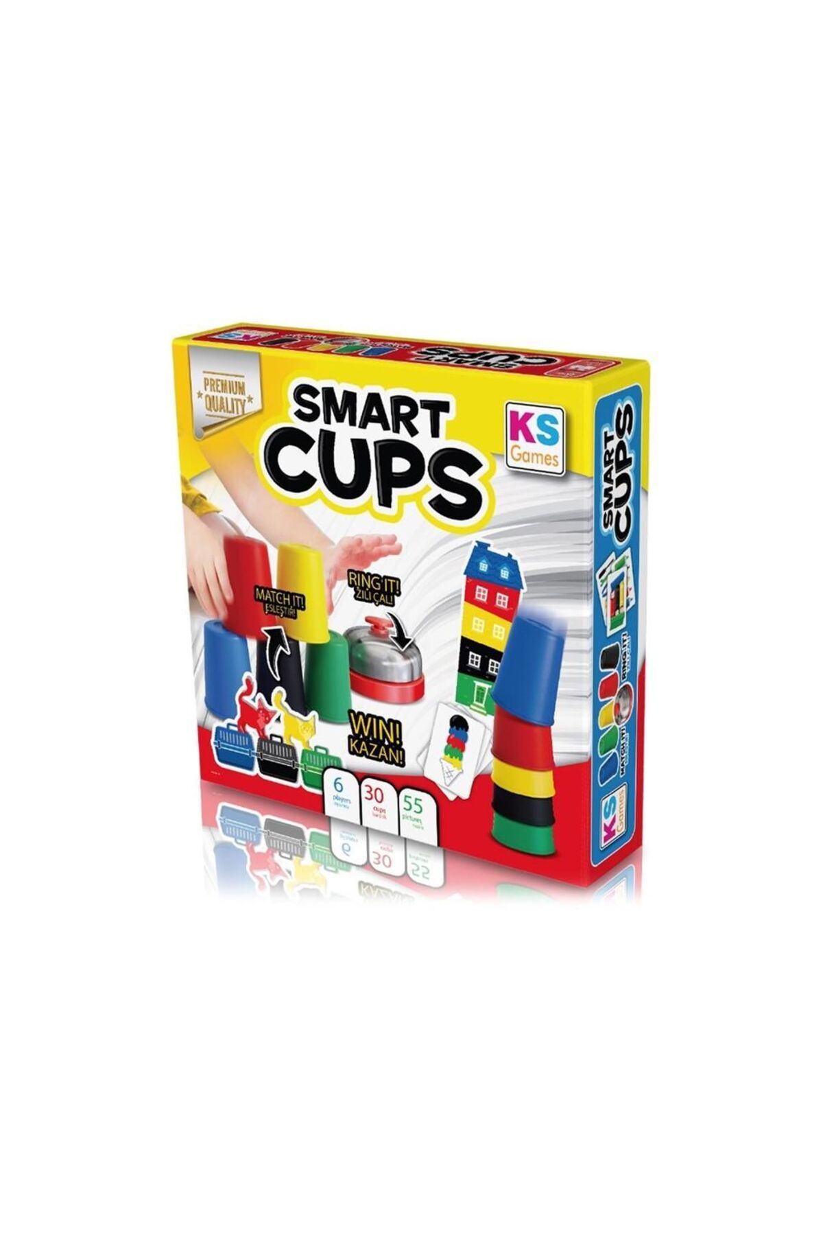 Ks Games Ks Games Smart Cups  Bardak Dizme Kutu Oyunu