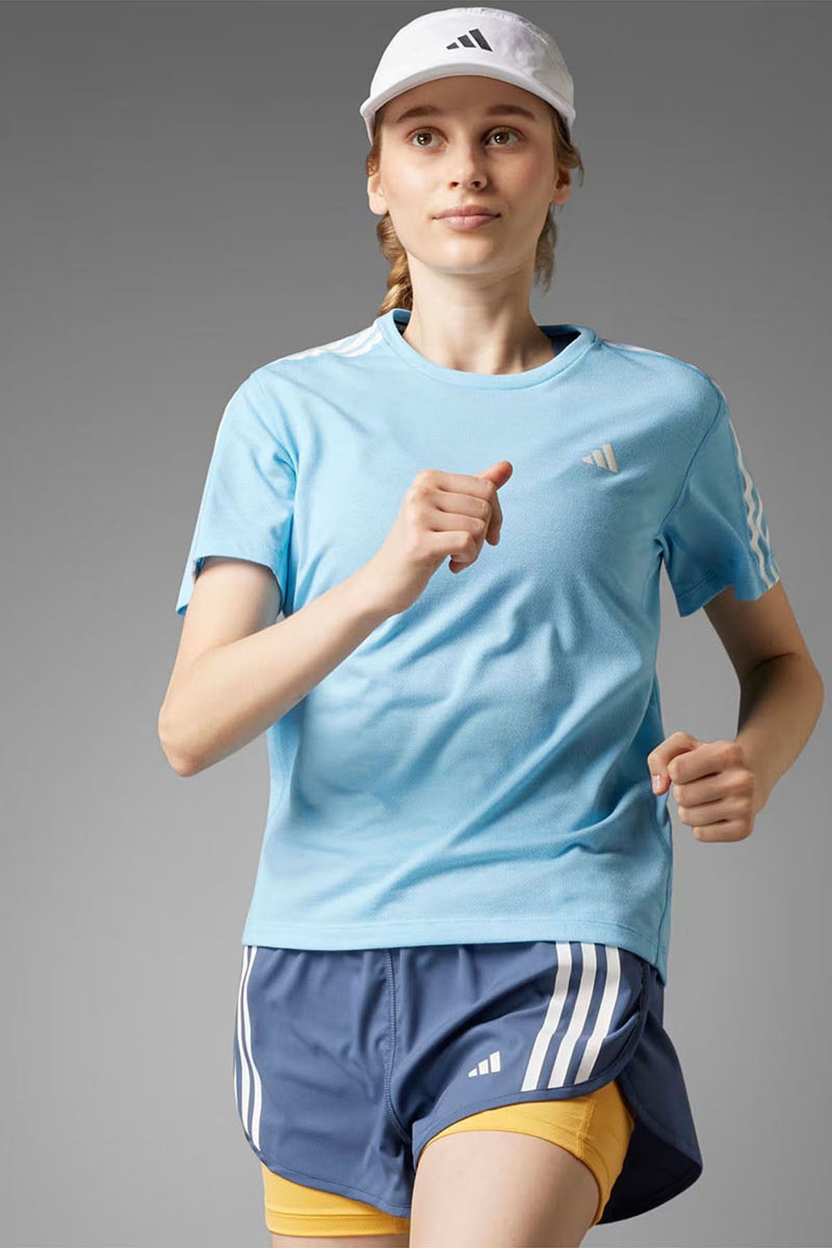 adidas Kadın Koşu - Yürüyüş T-shirt Otr E 3S Tee Ik5020