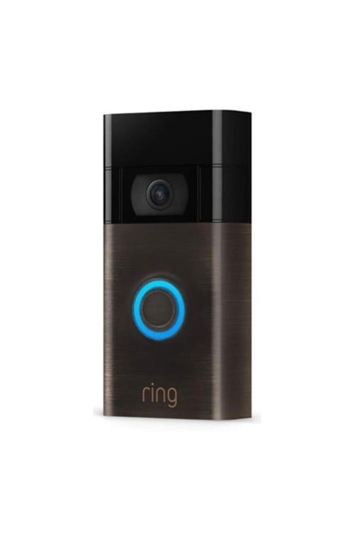 Ring Video Doorbell 1080p Akıllı Smart Görüntülü Kapı Zili Siyah