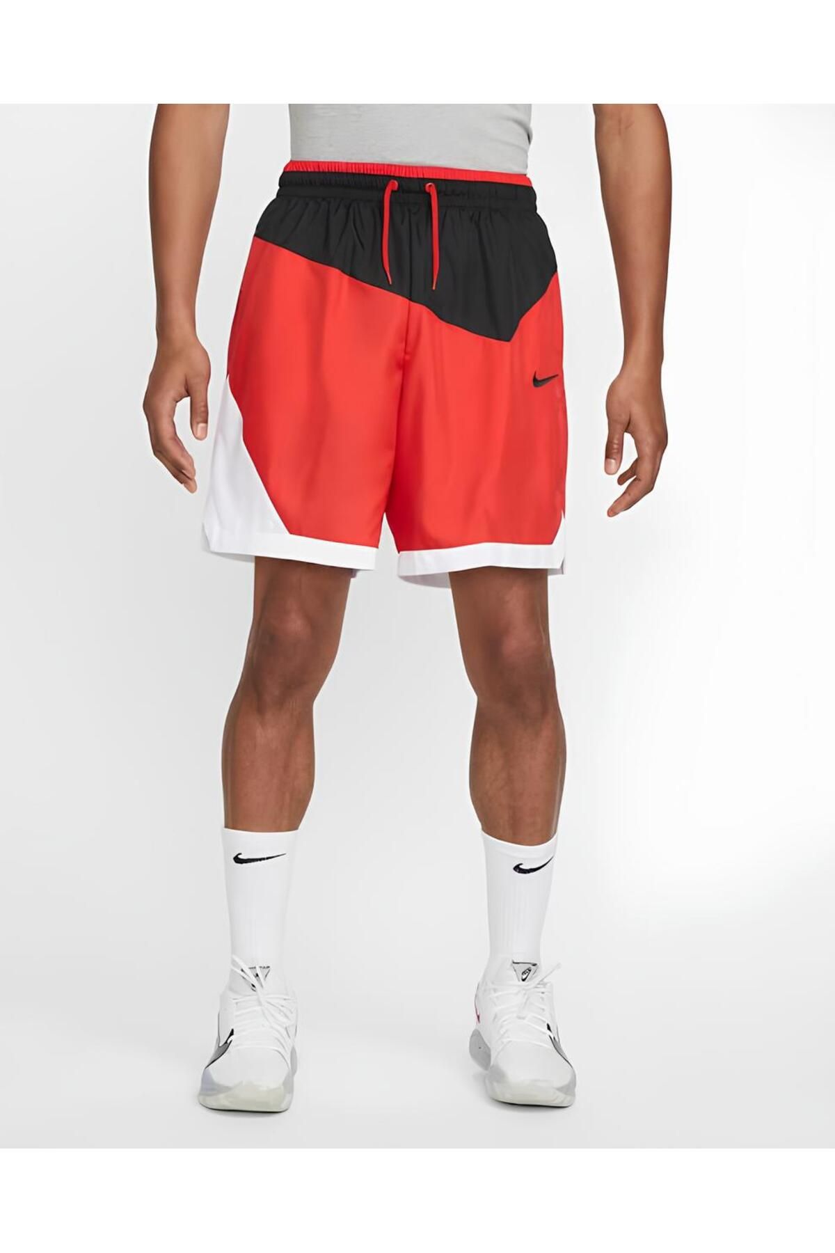 Nike DNA Woven Erkek Kırmızı Spor Basketbol Şort