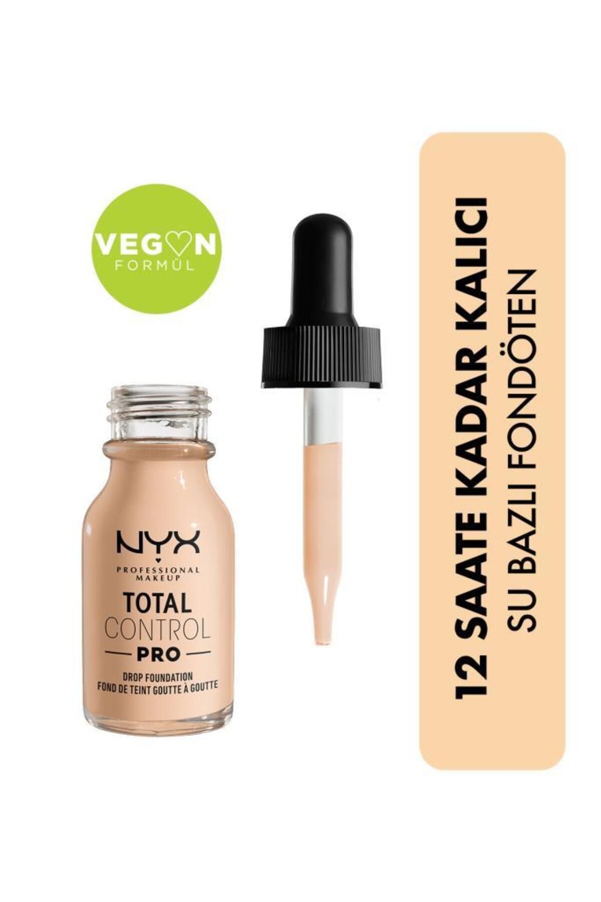 NYX Professional Makeup Total Control Pro Drop Foundation Light Ivory - Fondöten