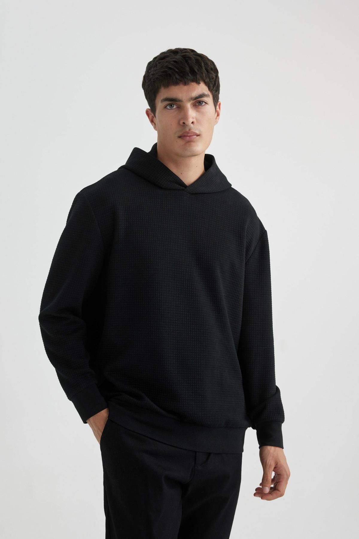 Defacto Erkek Sweat - B6492AX/BK81