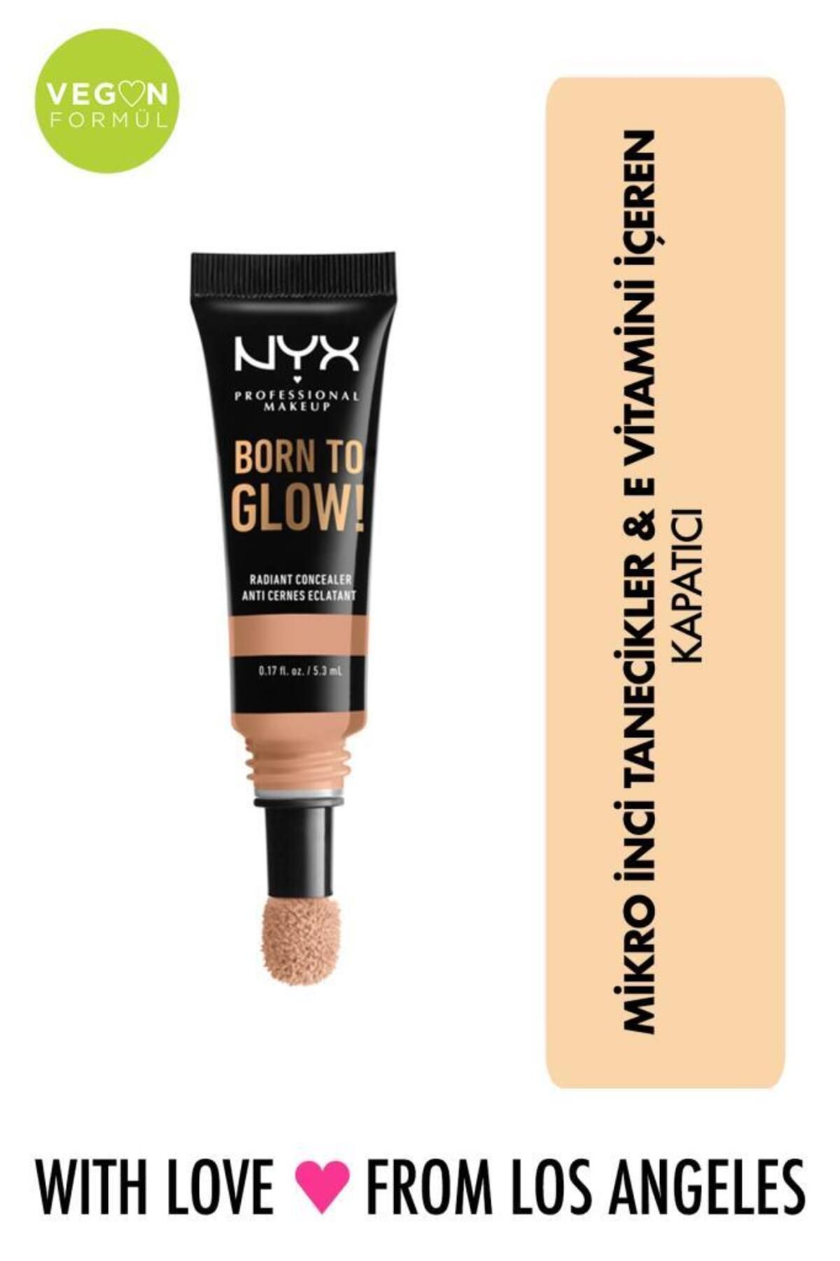 NYX Professional Makeup Born To Glow Radıant Concealer 7.5 - Soft Beige