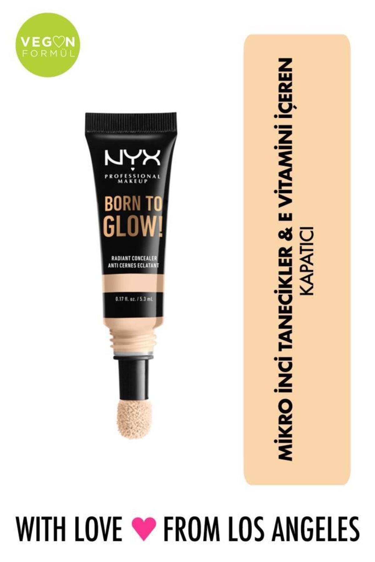 NYX Professional Makeup Born To Glow Radıant Concealer 1.5 - Fair