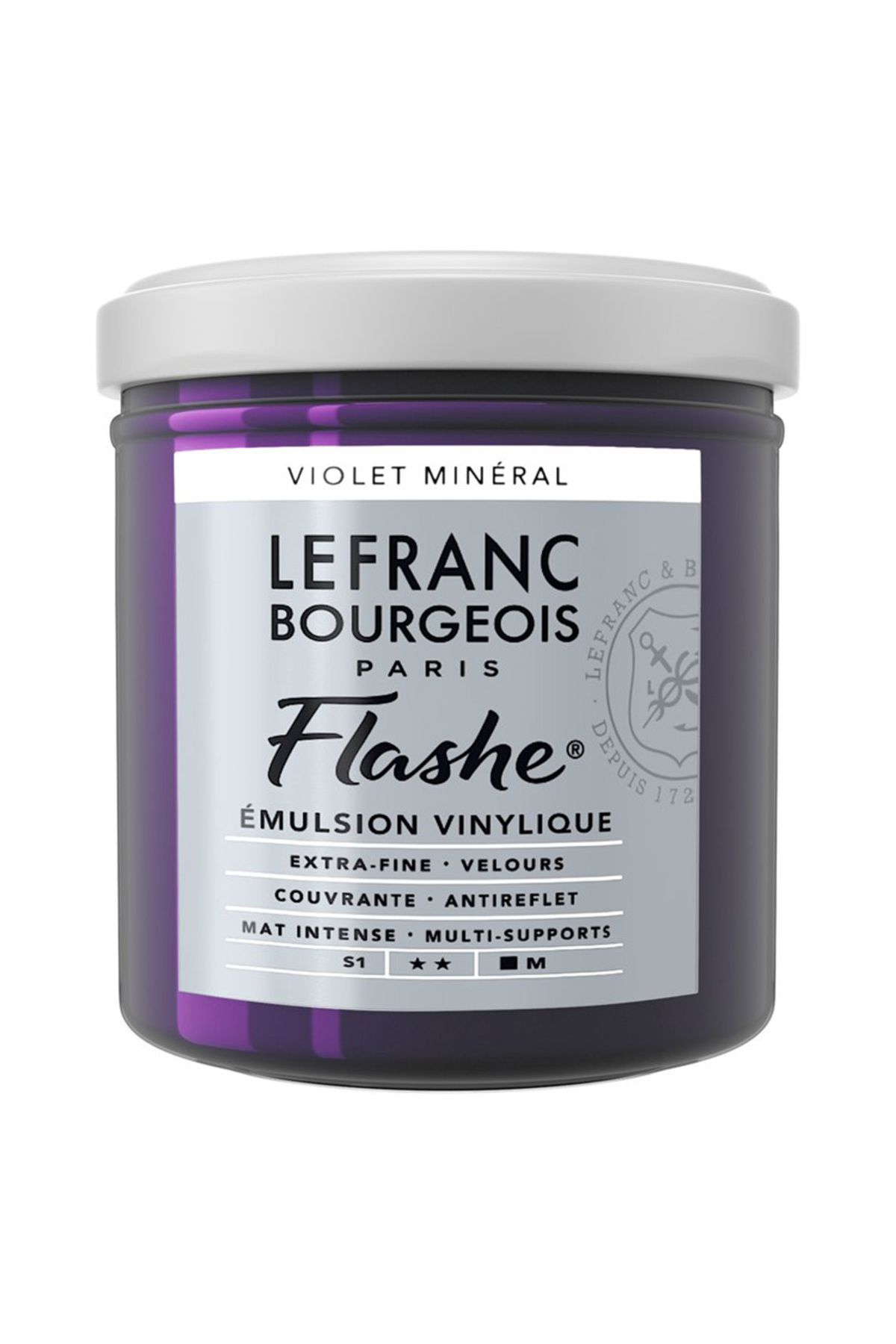 Lefranc Bourgeois Flashe Akrilik Boya 125ml Mineral Violet 826 S.1
