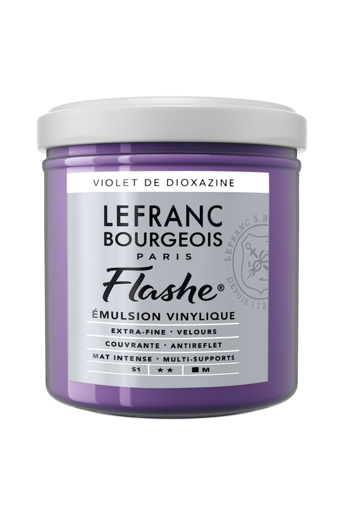 Lefranc Bourgeois Flashe Akrilik Boya 125ml Dioxazine Violet 473 S.1