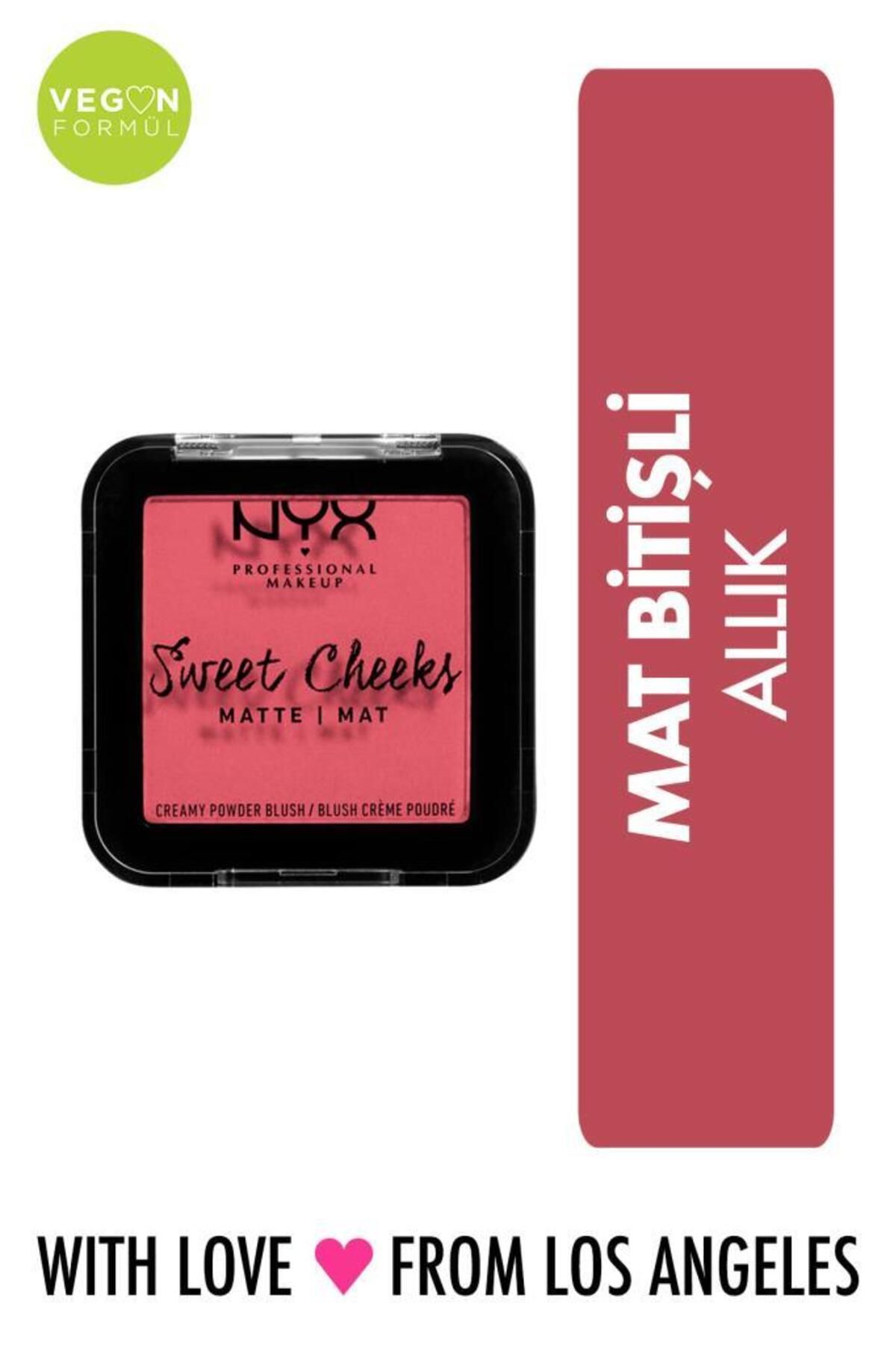 NYX Professional Makeup Sweet Cheeks Blush (MATTE)-day Crem