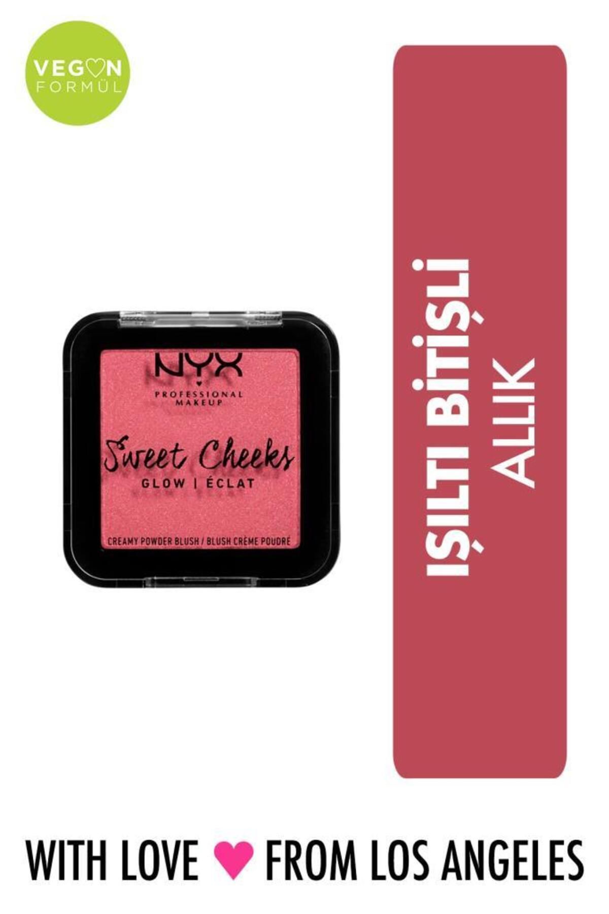 NYX Professional Makeup Sweet Cheeks Blush (GLOWY)-day Crem