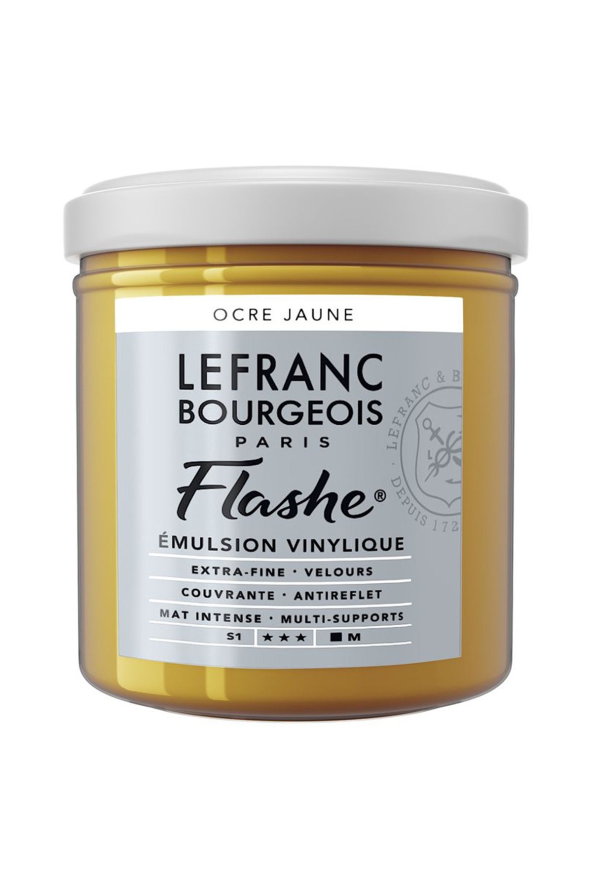Lefranc Bourgeois Flashe Akrilik Boya 125ml Yellow Ochre 302 S.1
