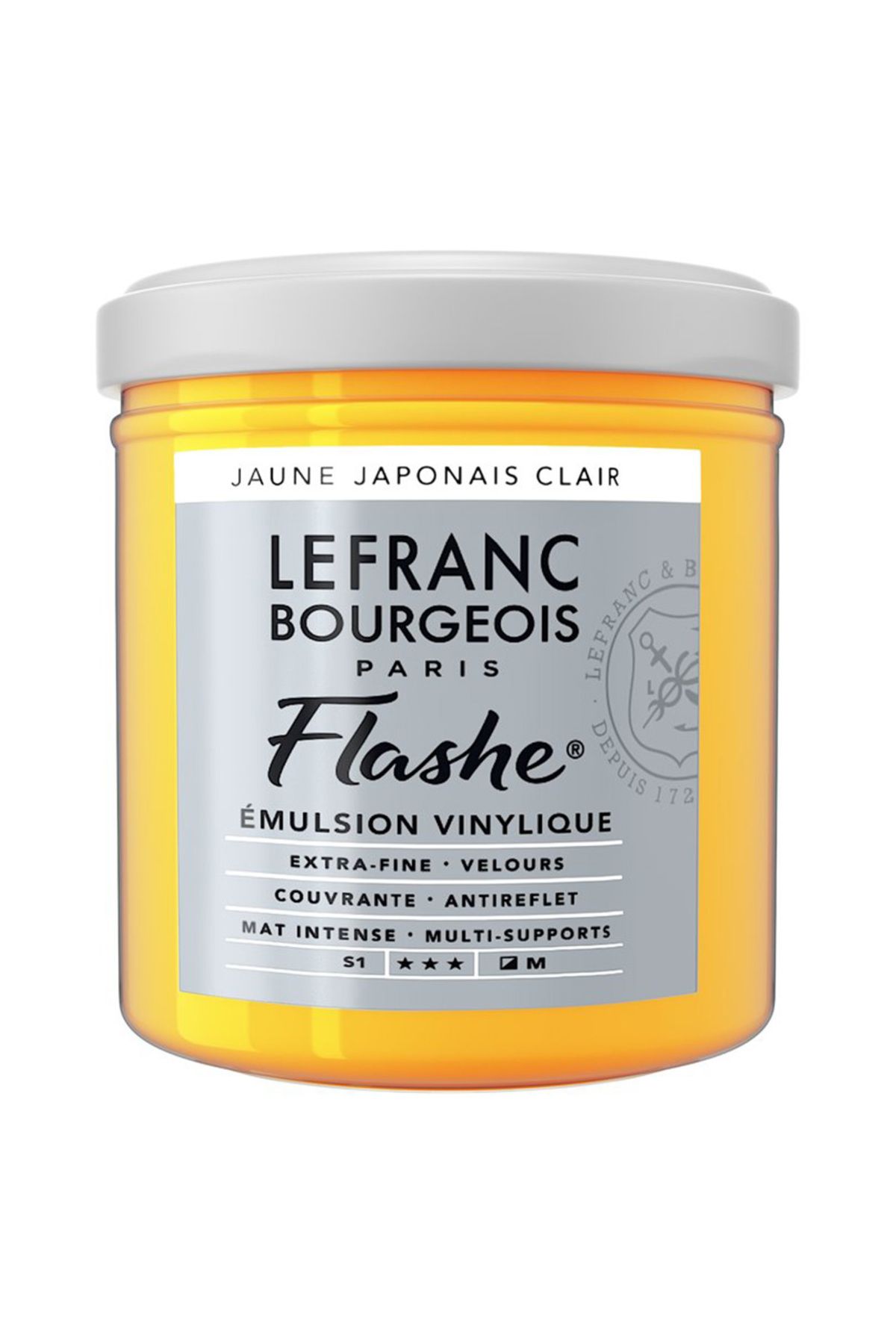 Lefranc Bourgeois Flashe Akrilik Boya 125ml Japanese Yellow Light 183 S.1