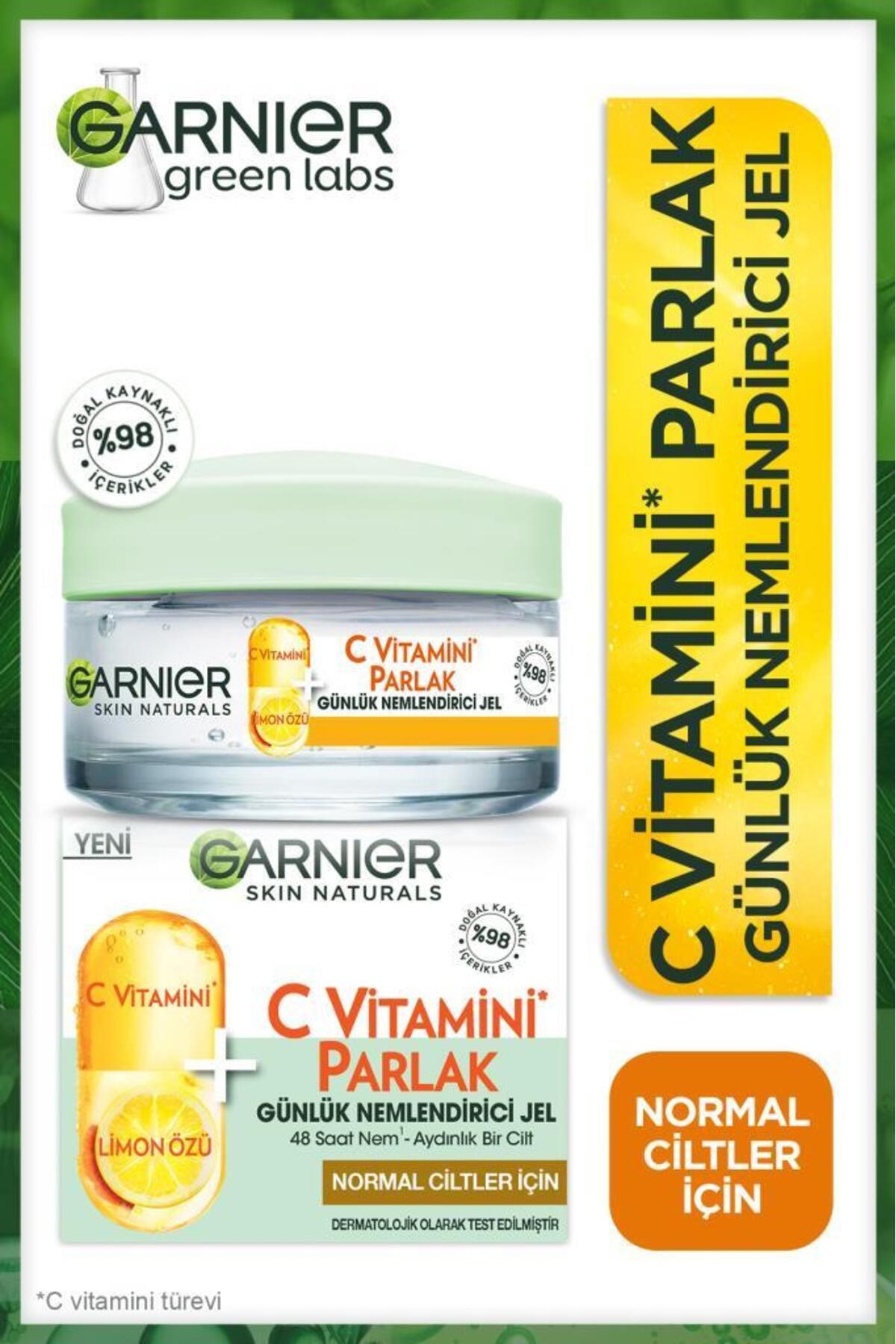Garnier C Vitamini Parlak Günlük Nemlendirici Jel 50ml