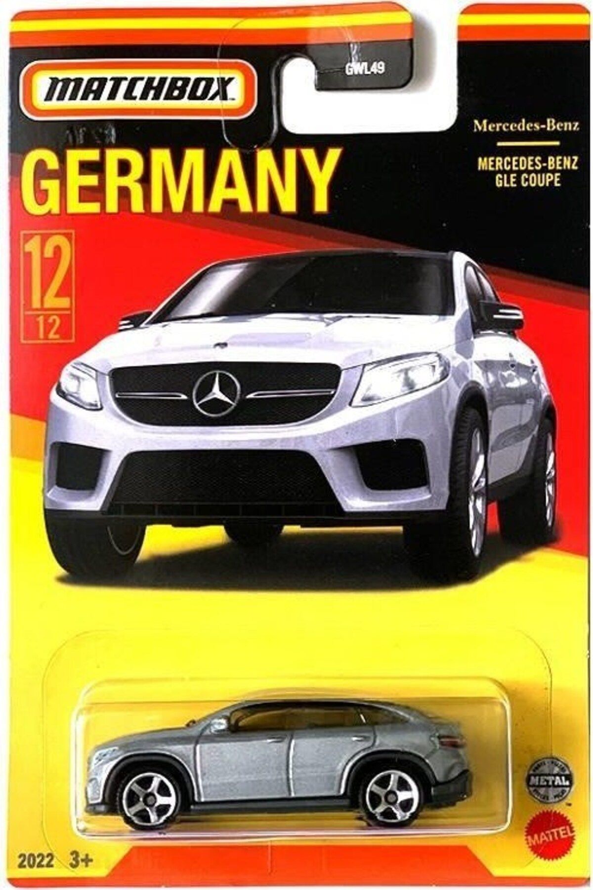 Matchbox Best Of Germany Mercedes Benz Gle Coupe HFH55