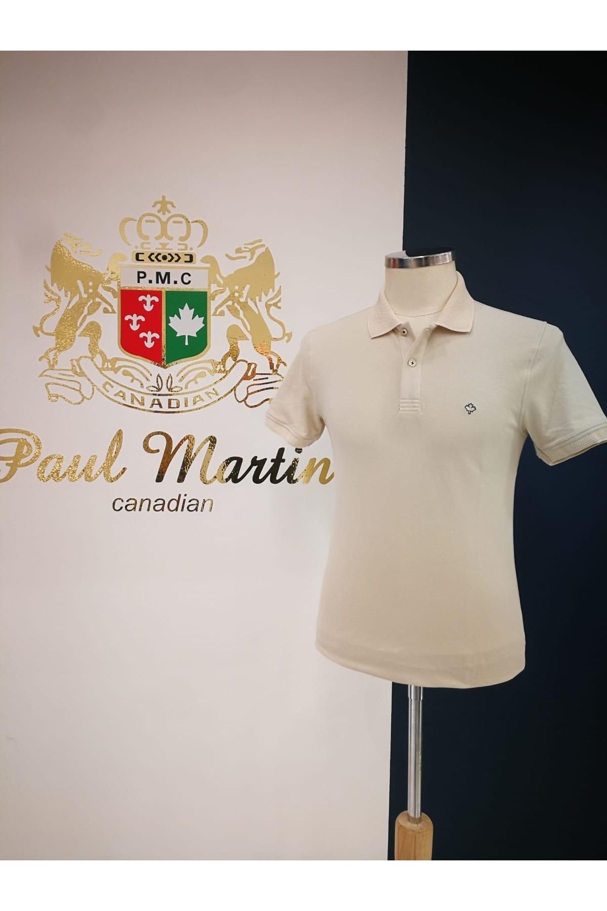 Paul Martin Canadian Polo yaka T-Shirt