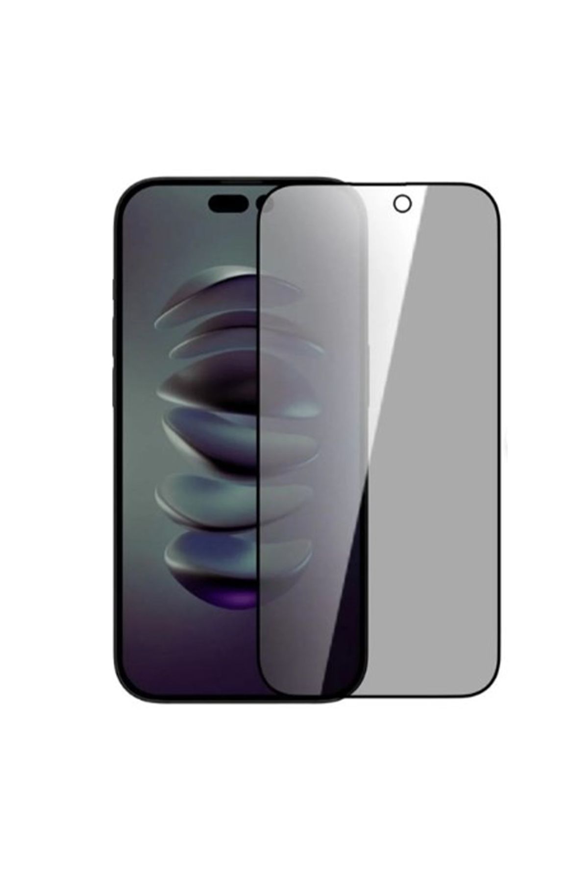 Nettech Apple iPhone 15 Uyumlu Hayalet Full Cam Koruyucu - Siyah