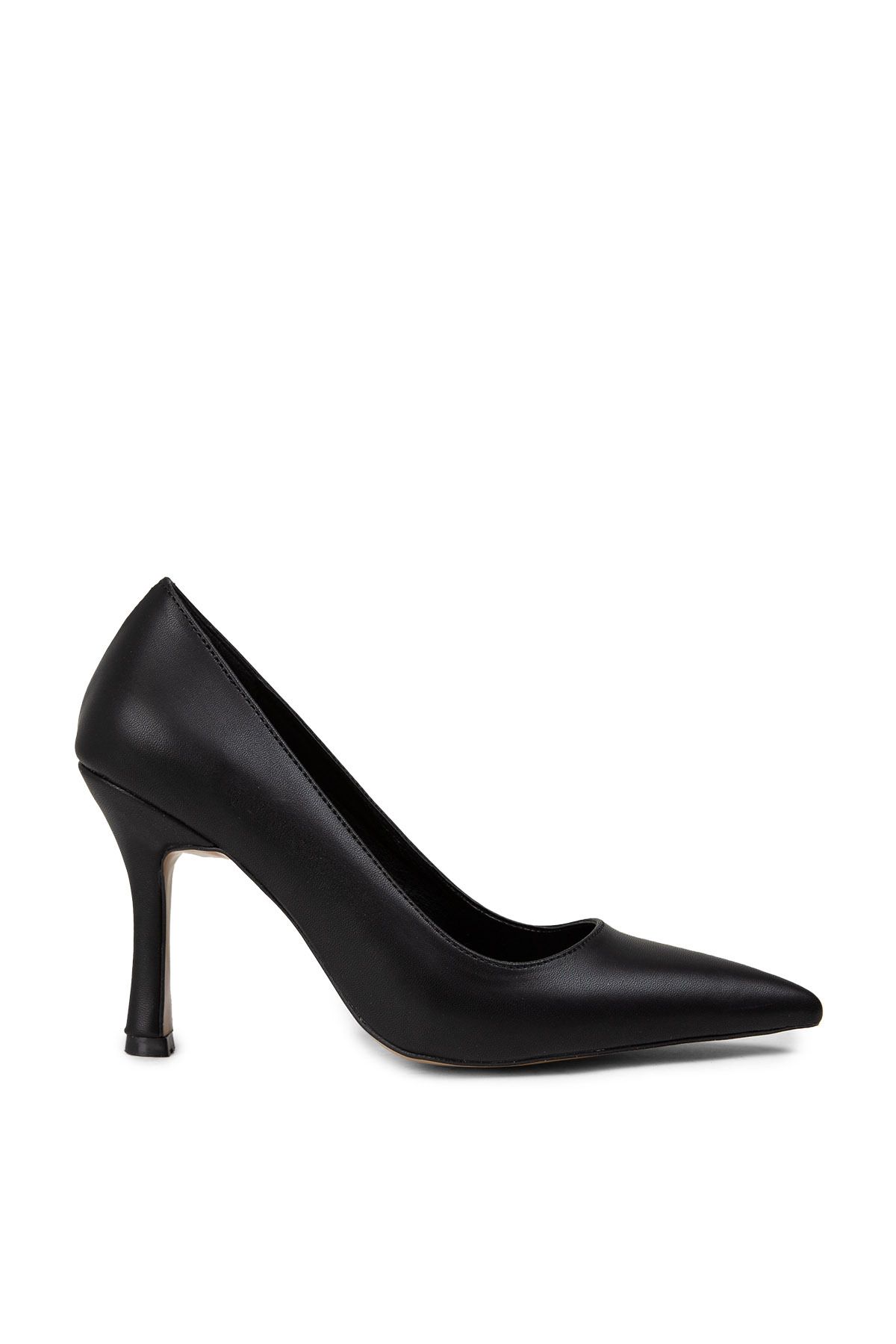 Deery Siyah Kadın Stiletto Topuklu Ayakkabı