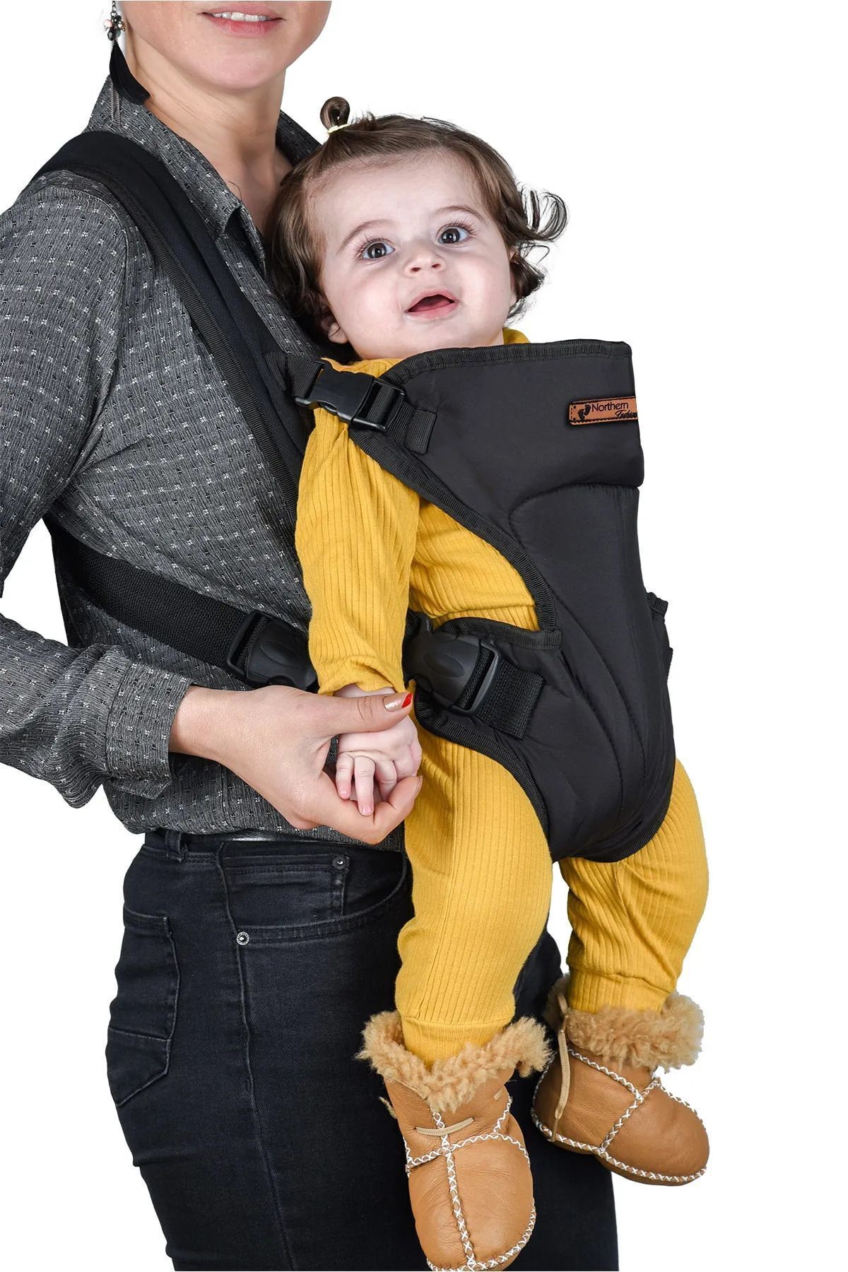northern fashion Kanguru Anakucağı Safe Comfort Bebek Taşıma Çantası Ana Kucağı