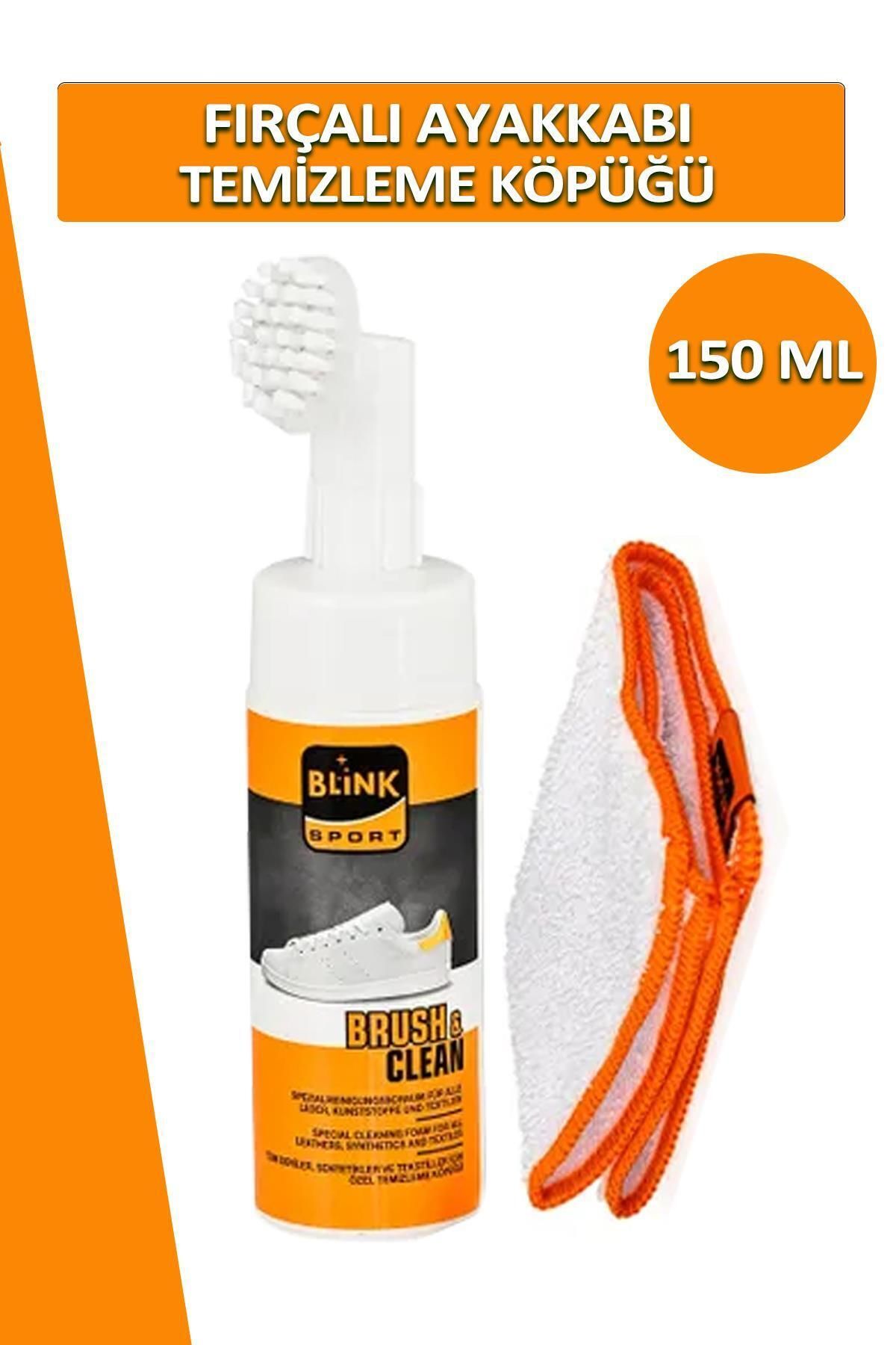 Blink Brush Clean Fırçalı Ayakkabı Bakım Temizleme Köpüğü 150 ML