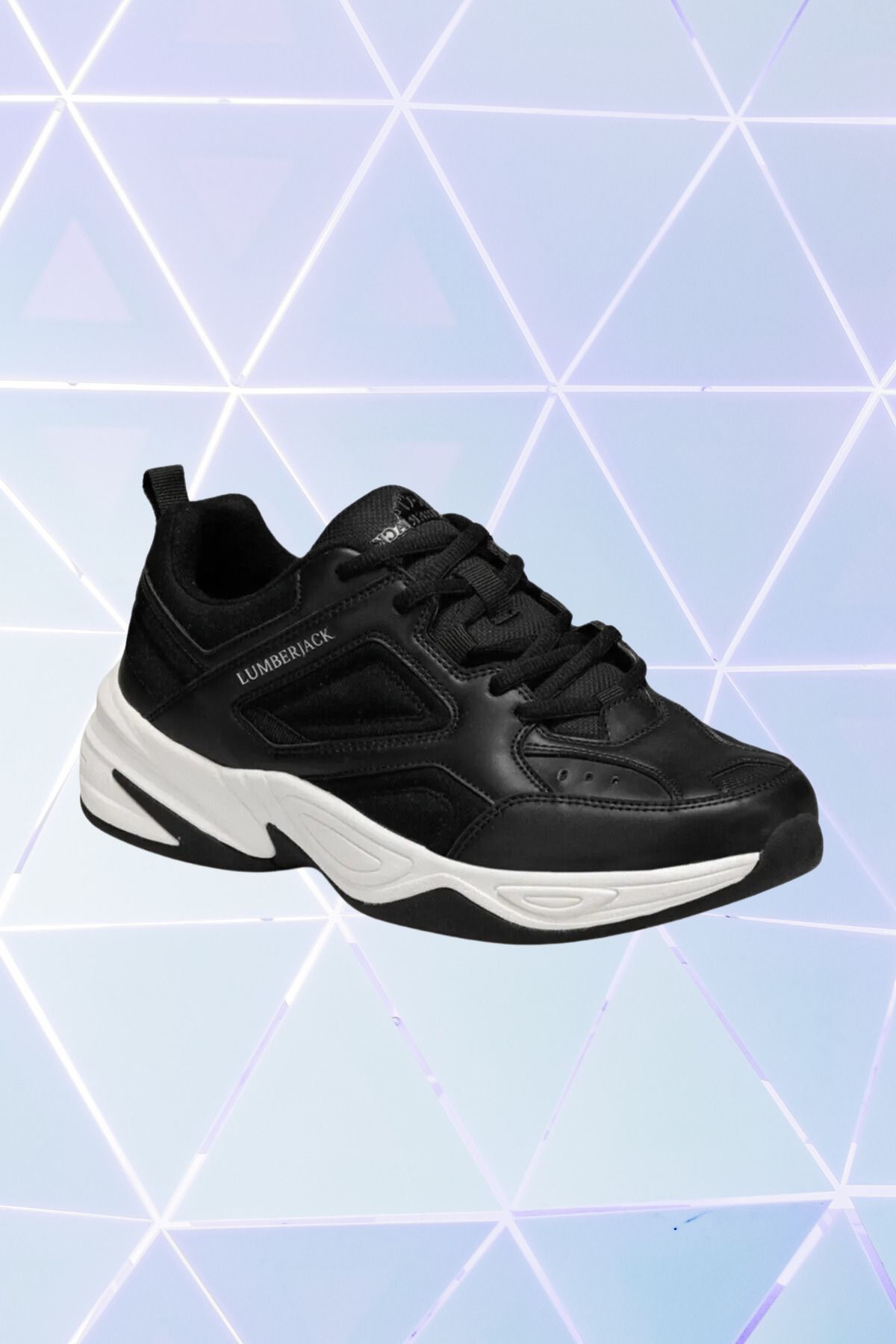 Lumberjack Unisex Siyah Casual Sneaker Spor Ayakkabı