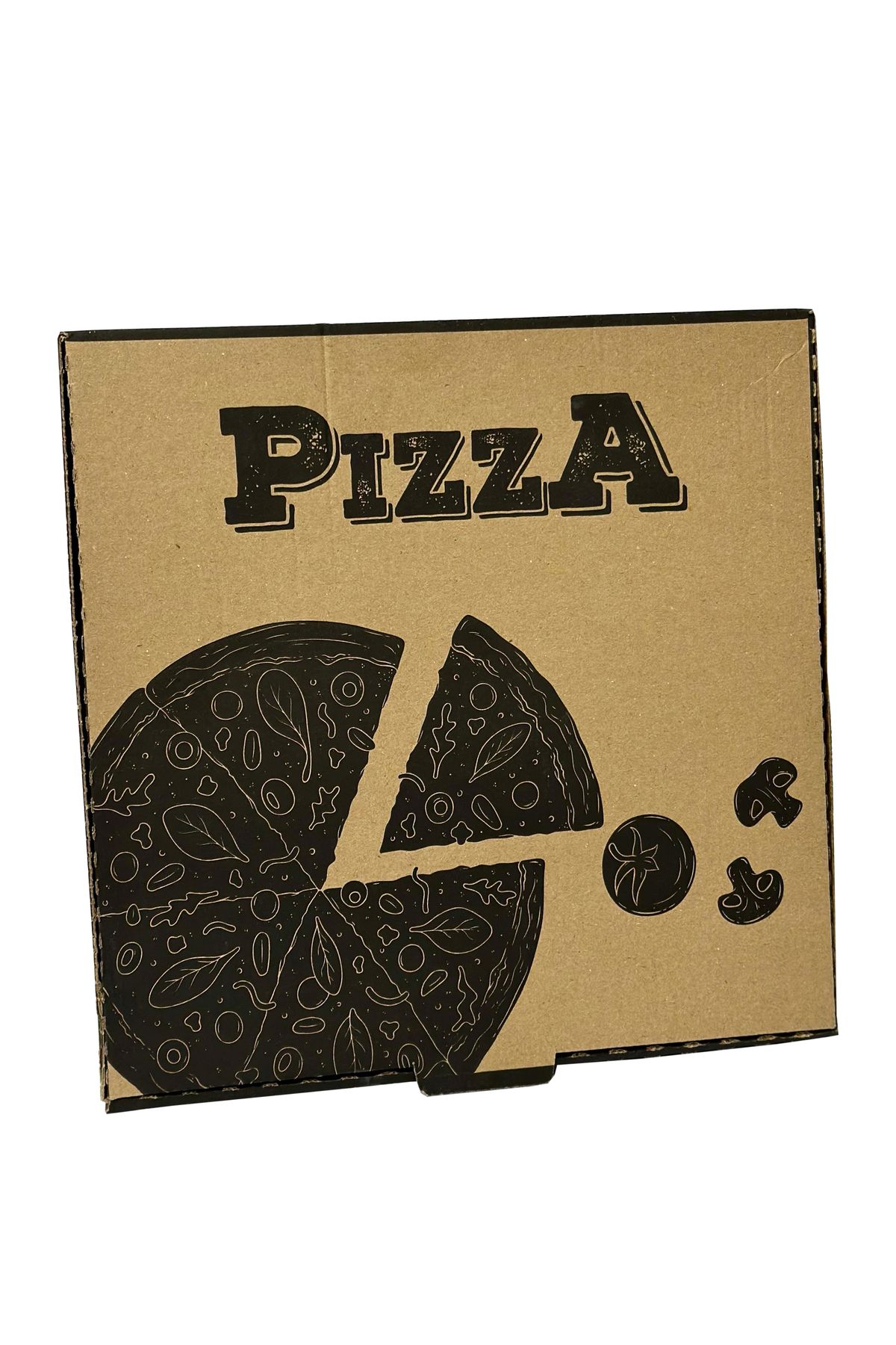 Mondi Baskılı Pizza Kutusu 28cm - 10 Adet - 28*28*4cm
