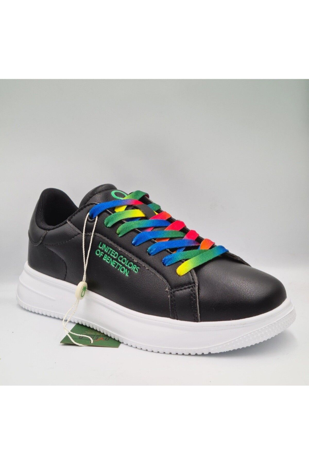 United Colors of Benetton Benetton 10061 Siyah Kadın Sneaker Spor Ayakkabı