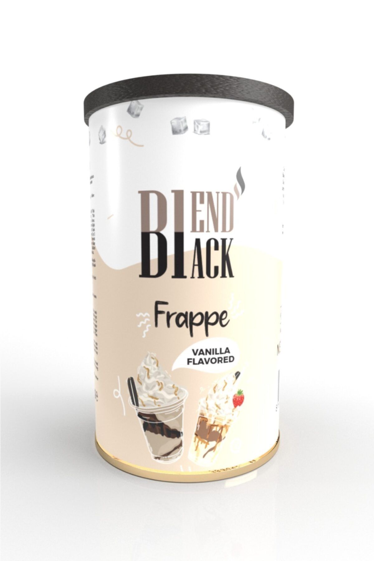 Blendblack Frappe Vanilla Flavored Aromalı 500gr Teneke Kutu