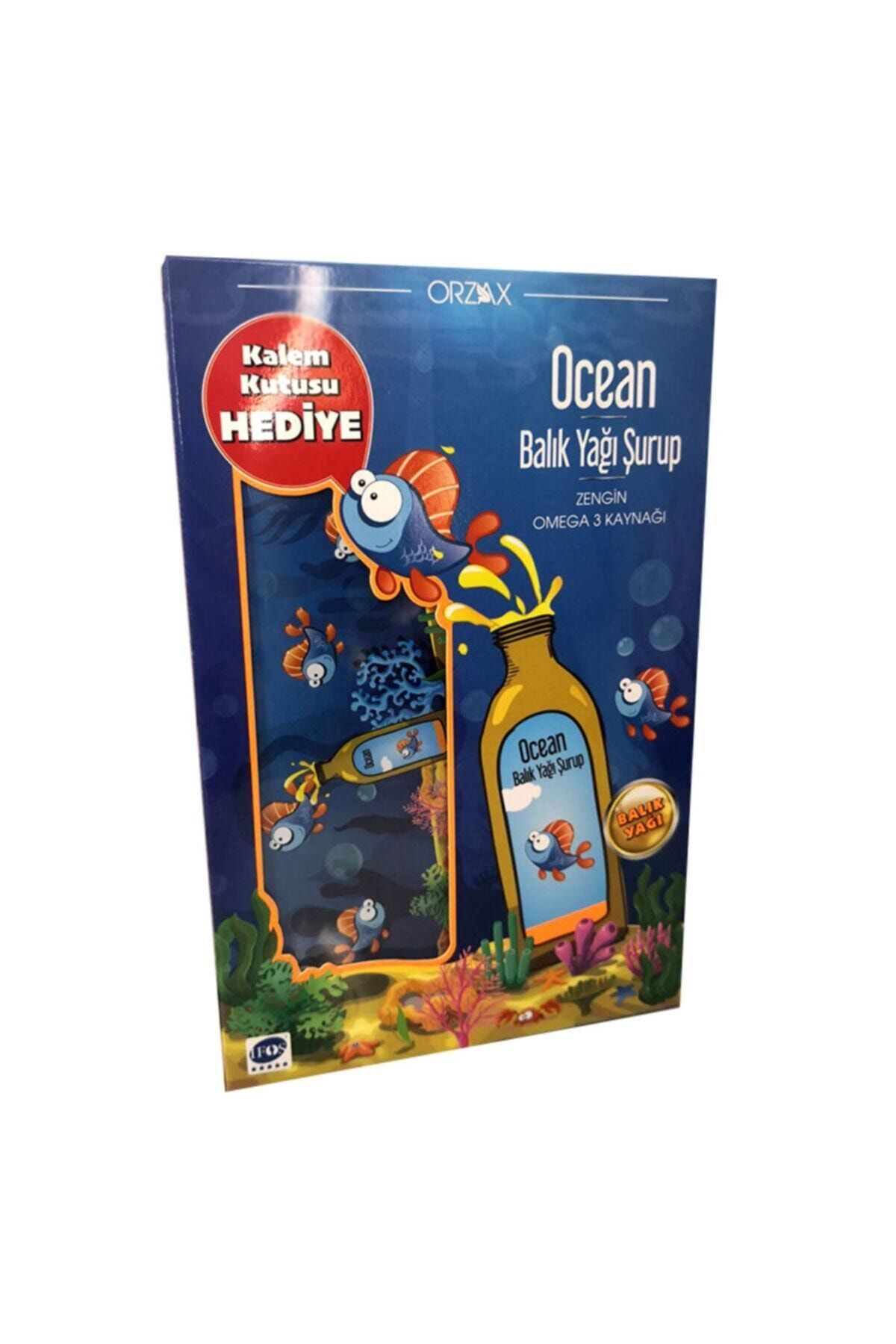 Ocean Portakal Aromalı Kalemlik Hediyeli Balık Yağı 150 ml